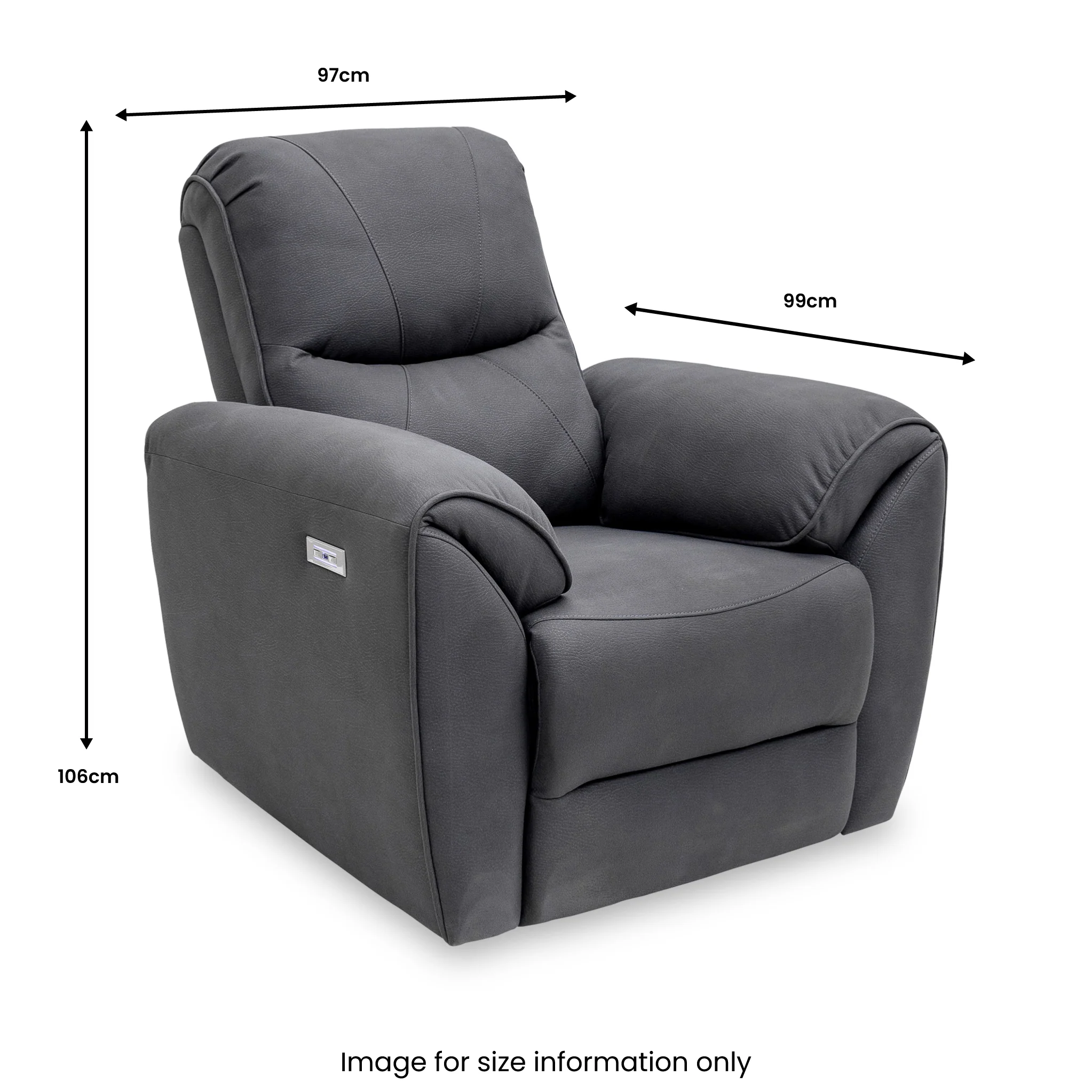 Harlan Power Recliner Armchair - Image 6