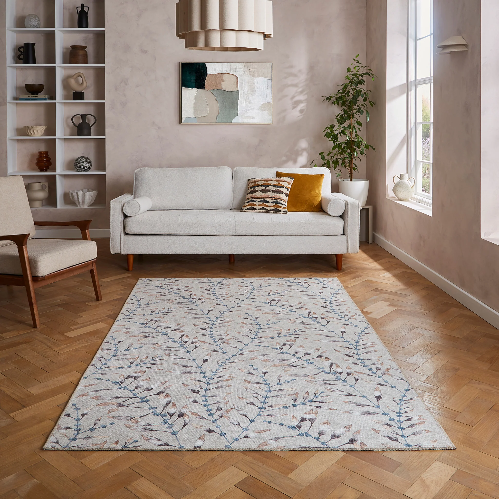 Harlequin Chaconia Washable Rug - Image 11