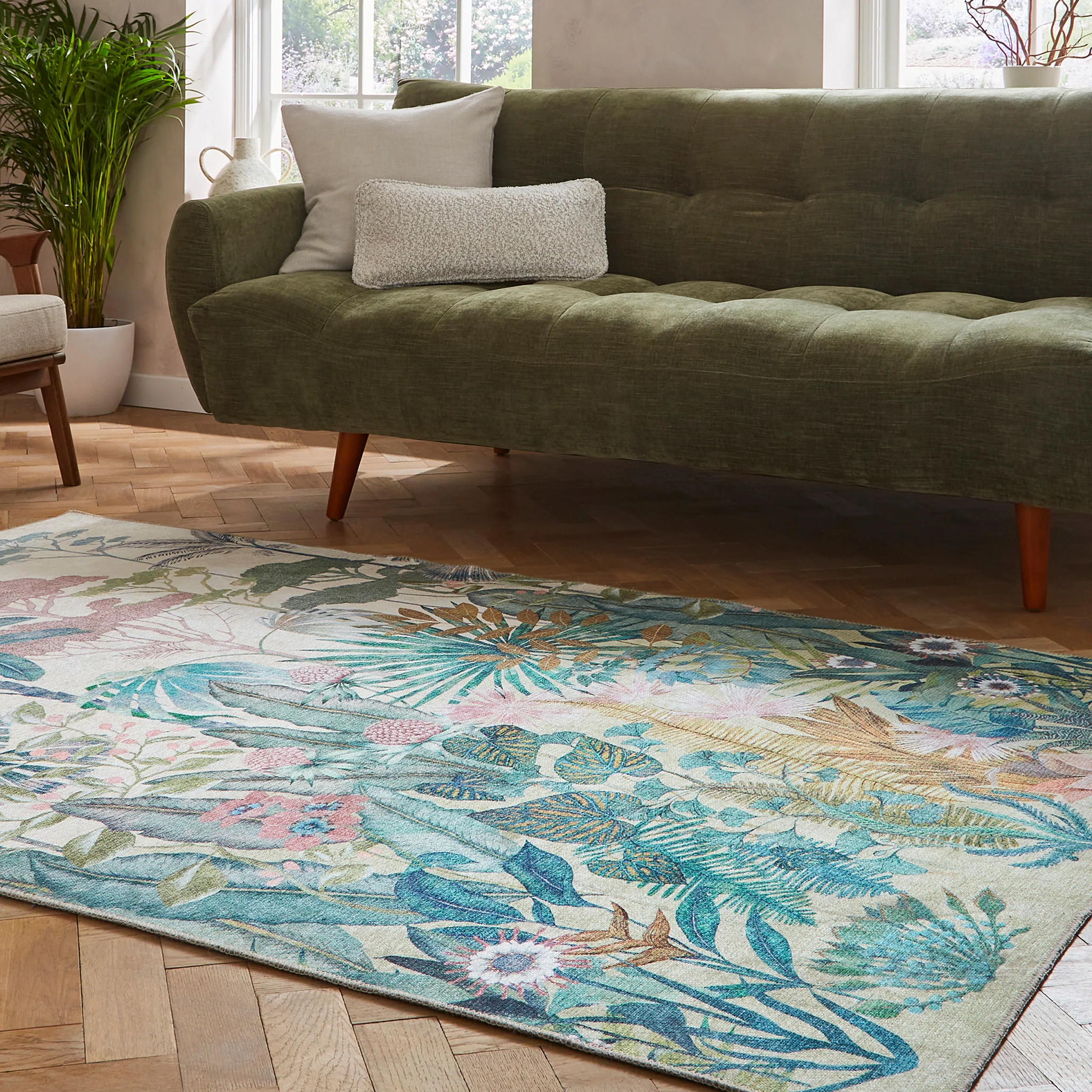 Harlequin Floreana Washable Rug - Image 4