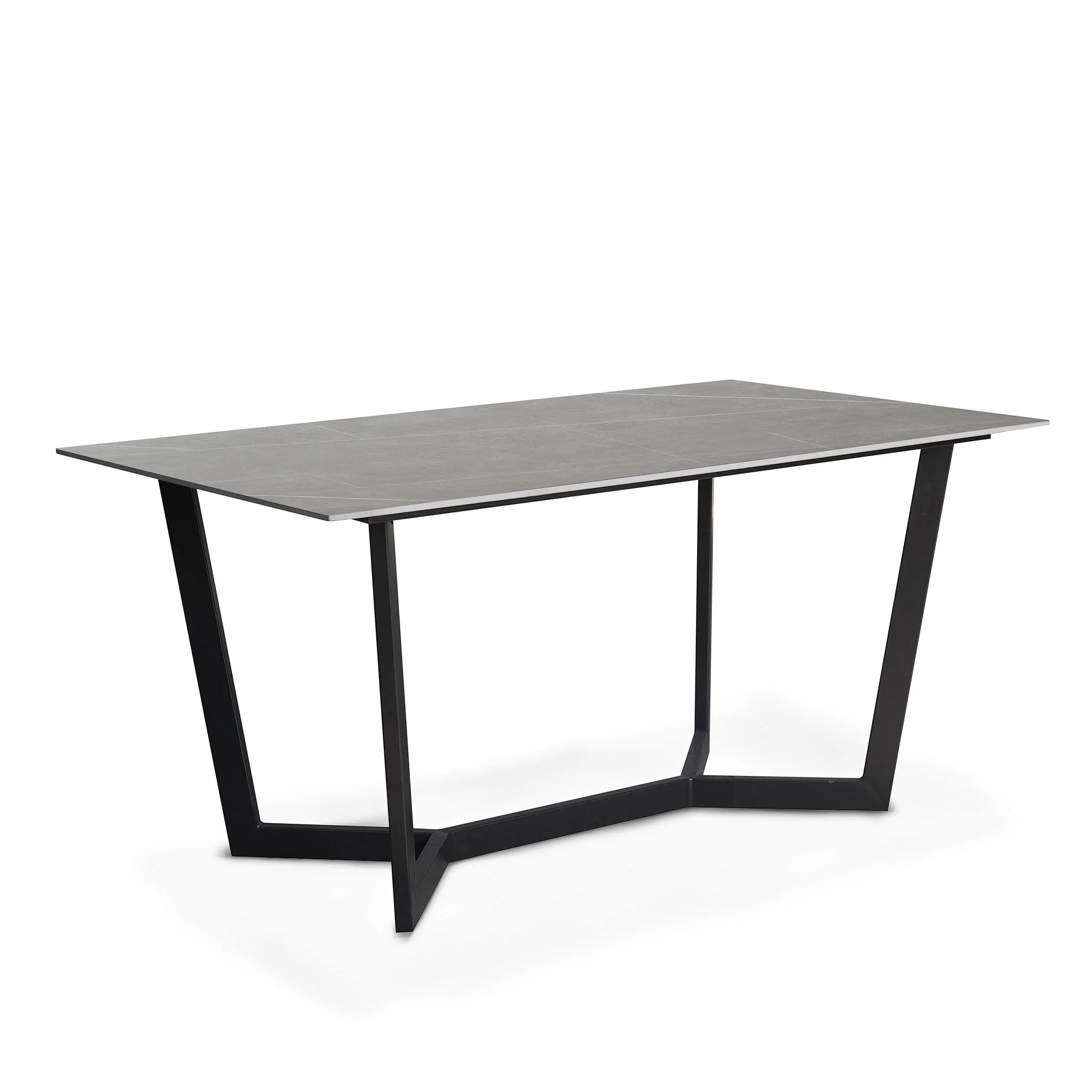 Harley Grey 160cm Ceramic Dining Table - Image 2