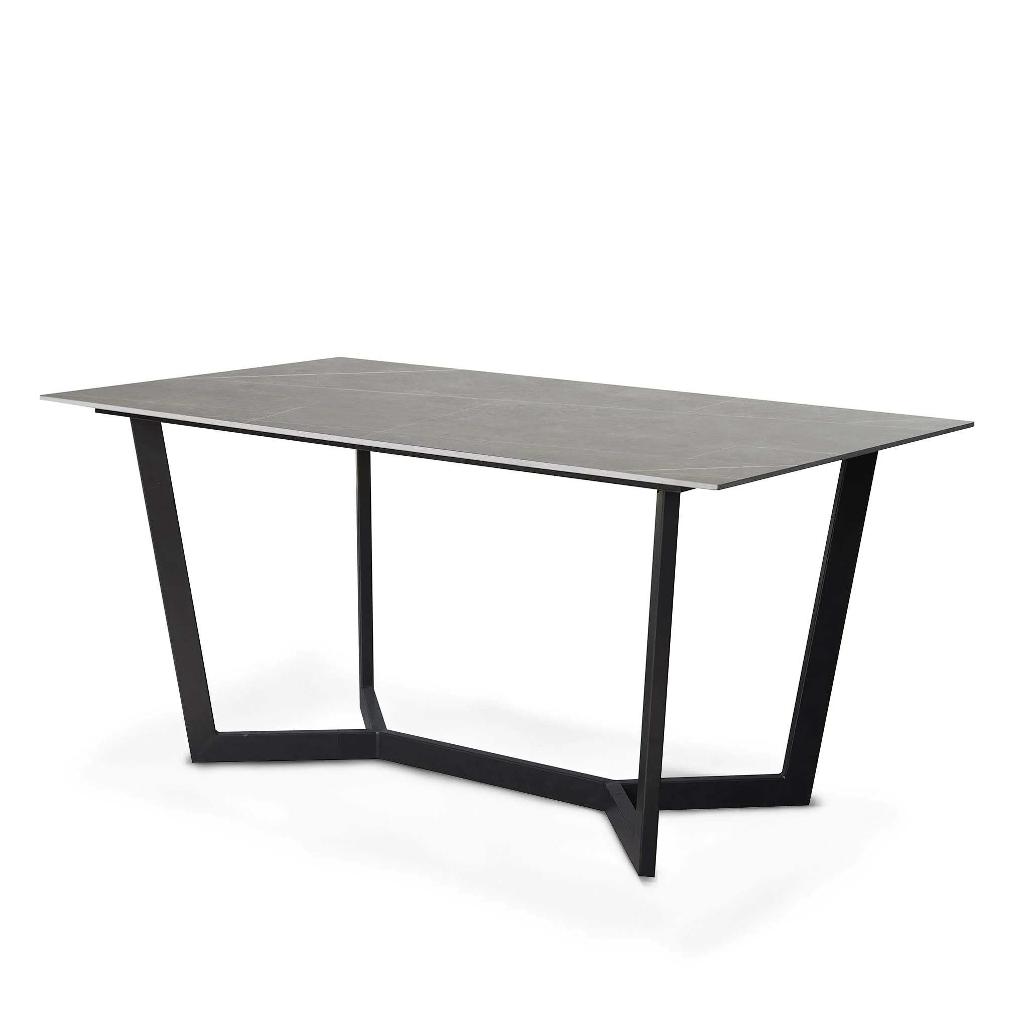 Harley Grey 160cm Ceramic Dining Table - Image 3