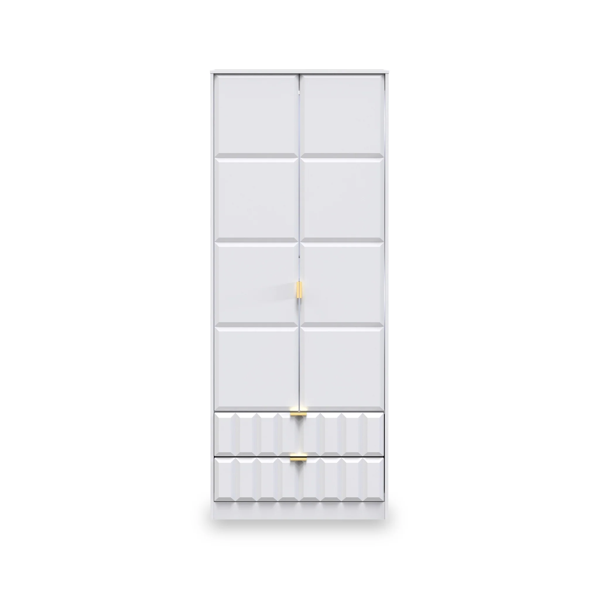 Harlow 2 Door 2 Drawer Panelled Wardrobe - Image 11