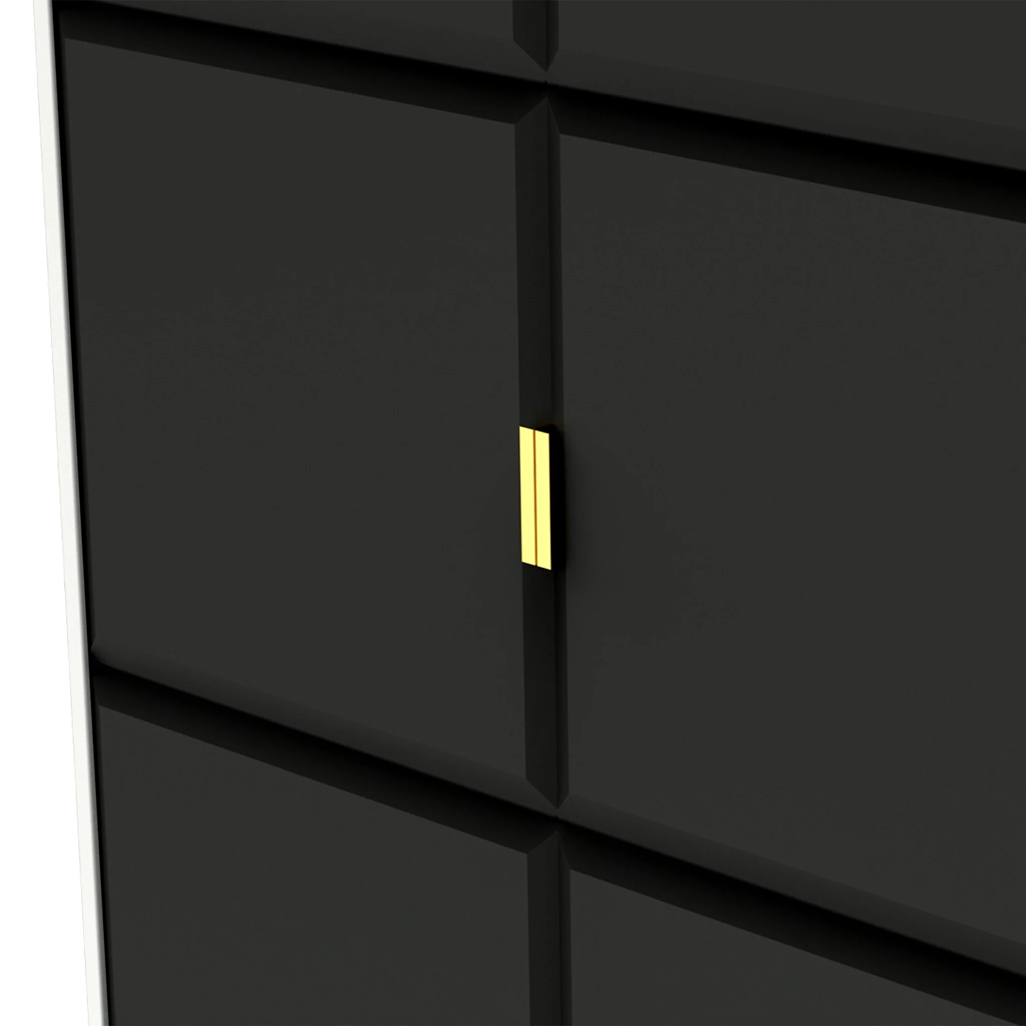 Harlow 2 Door 2 Drawer Panelled Wardrobe - Image 6