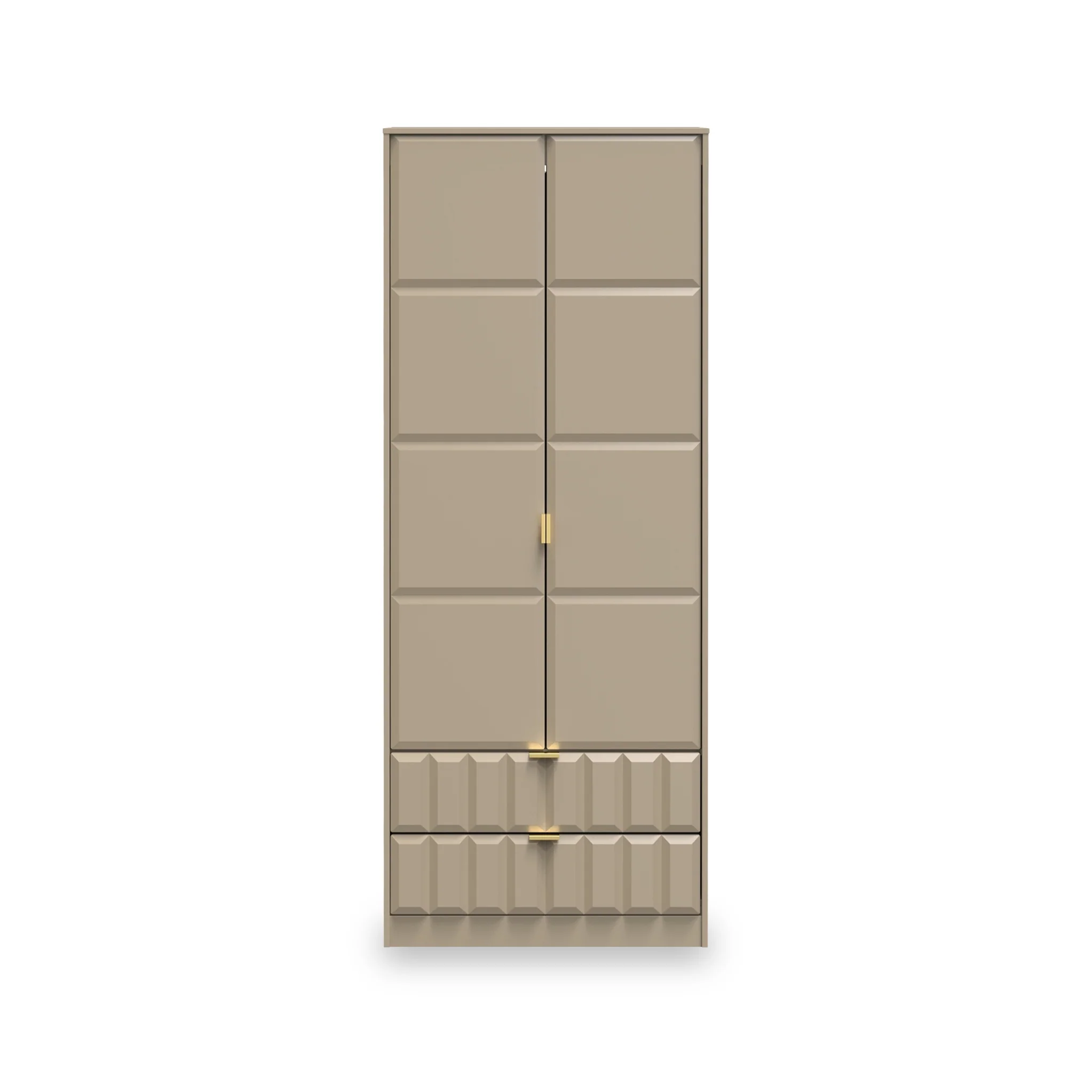 Harlow 2 Door 2 Drawer Panelled Wardrobe - Image 8