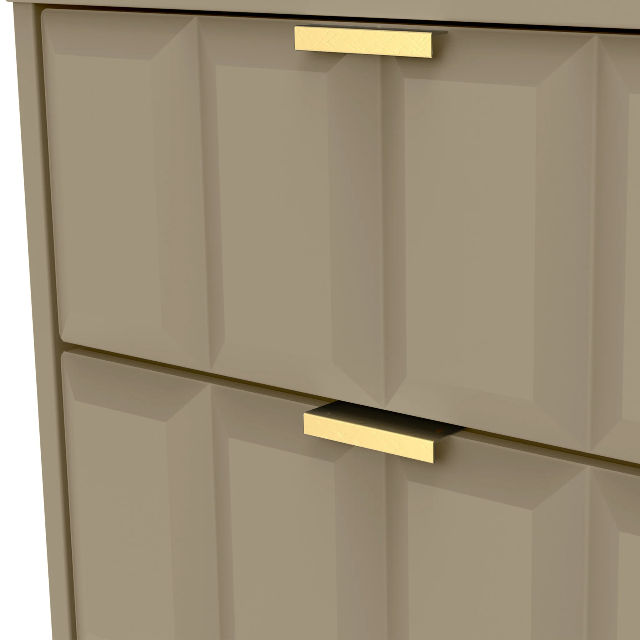 Harlow 5 Drawer Tallboy with Gold Hairpin Legs - Image 10