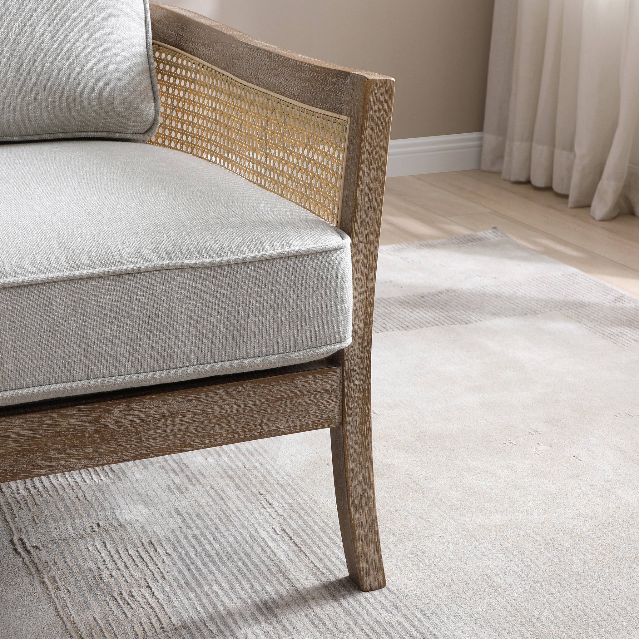 Harrington Rattan Accent Chair - Image 8