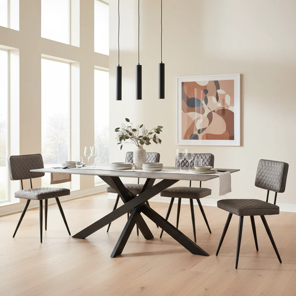 Harris 180cm Ceramic Dining Table - Image 2