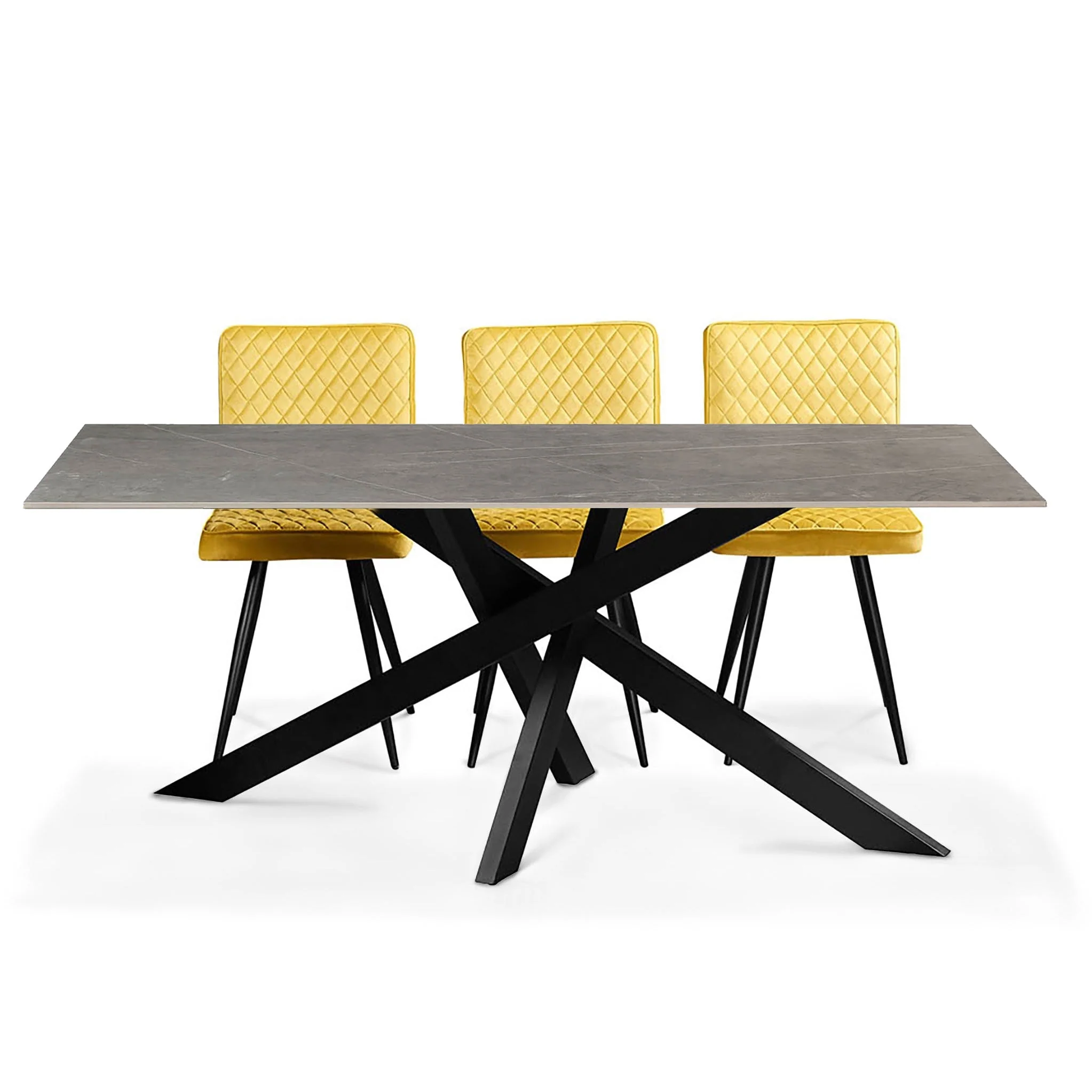 Harris 180cm Ceramic Dining Table - Image 8