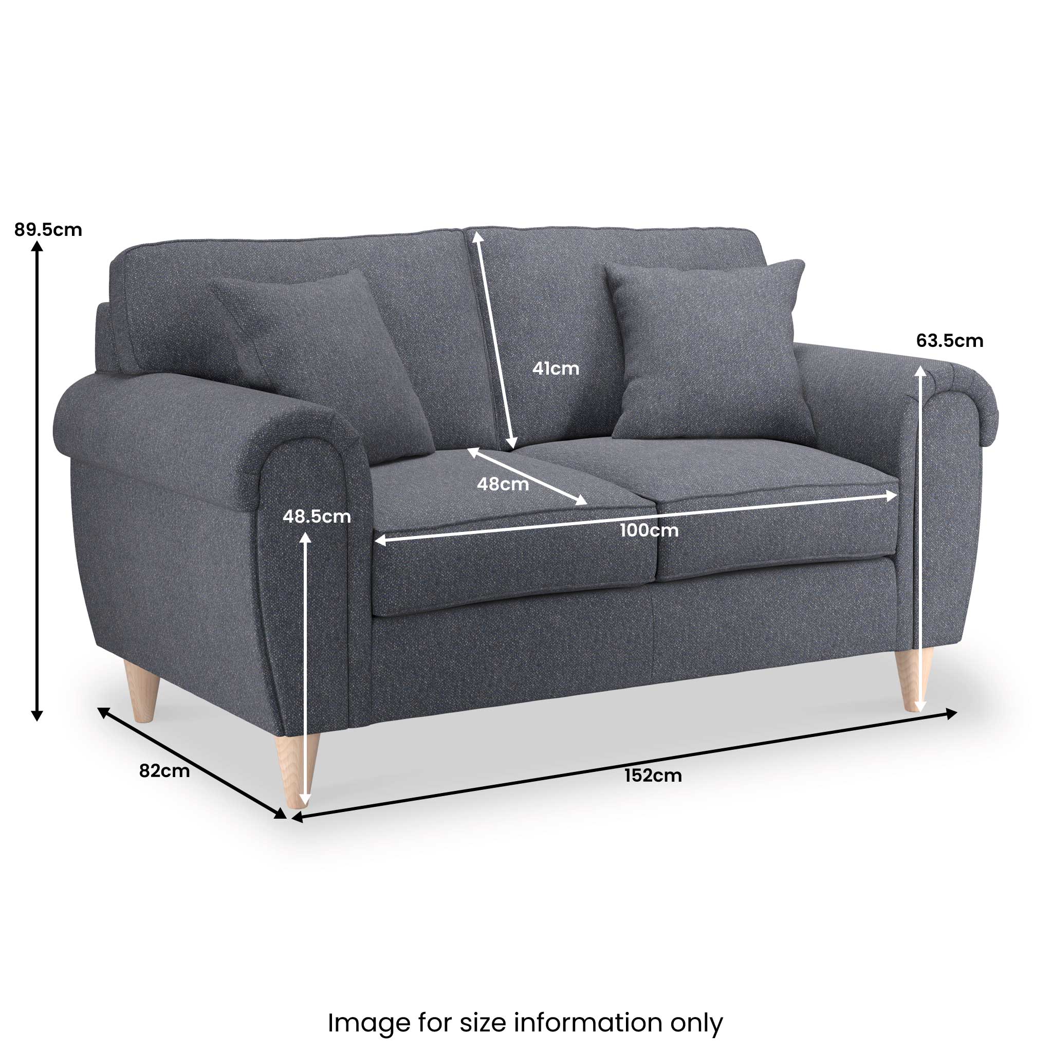 Harry 2 Seater Sofa - Image 58