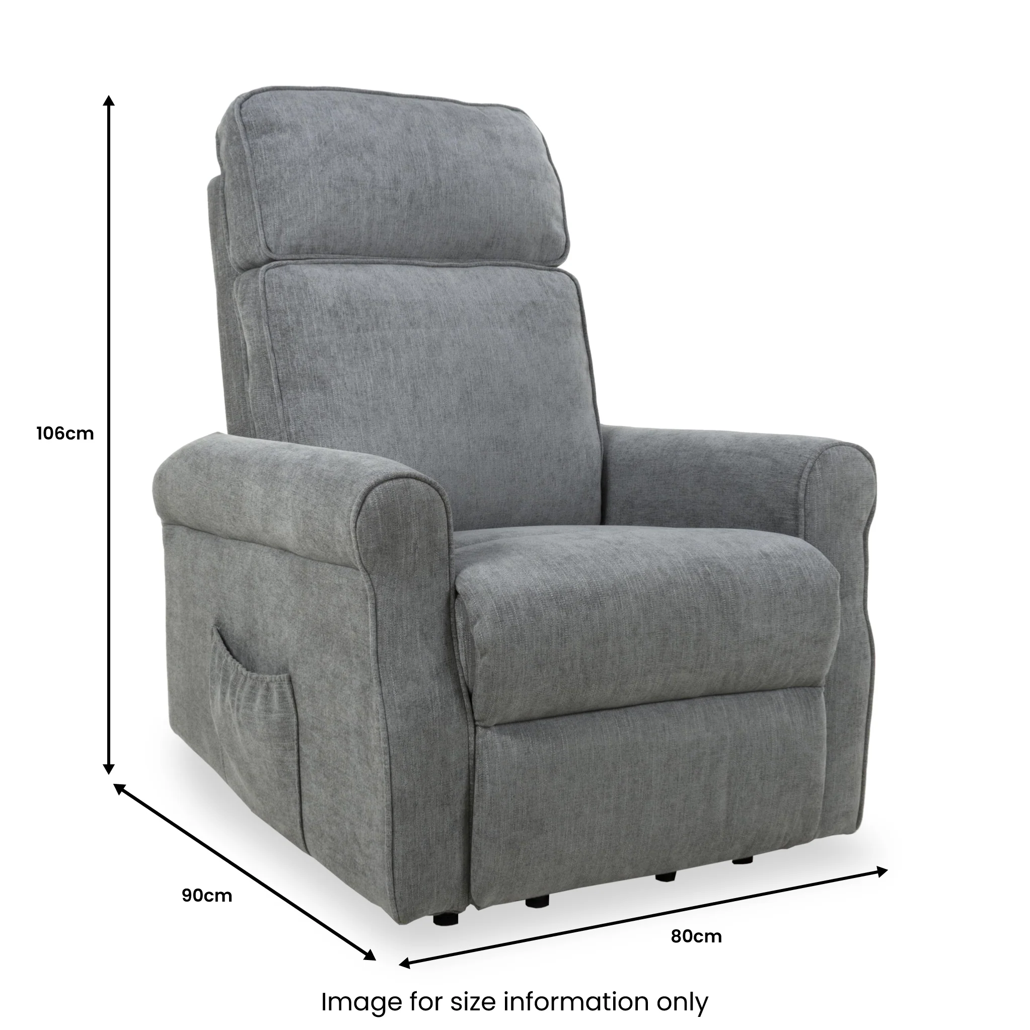 Hartley Tilt & Rise Recliner Armchair - Image 9