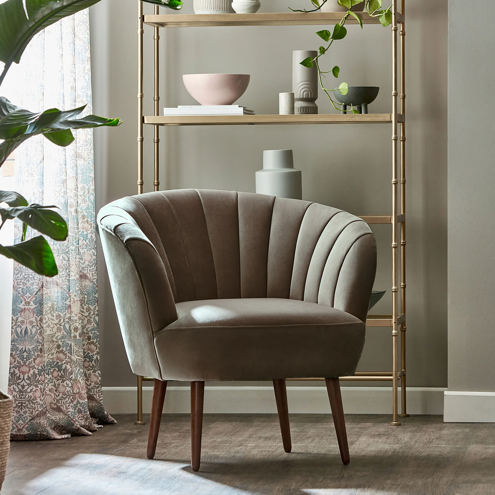 Hartwell Velvet Accent Chair - Image 12
