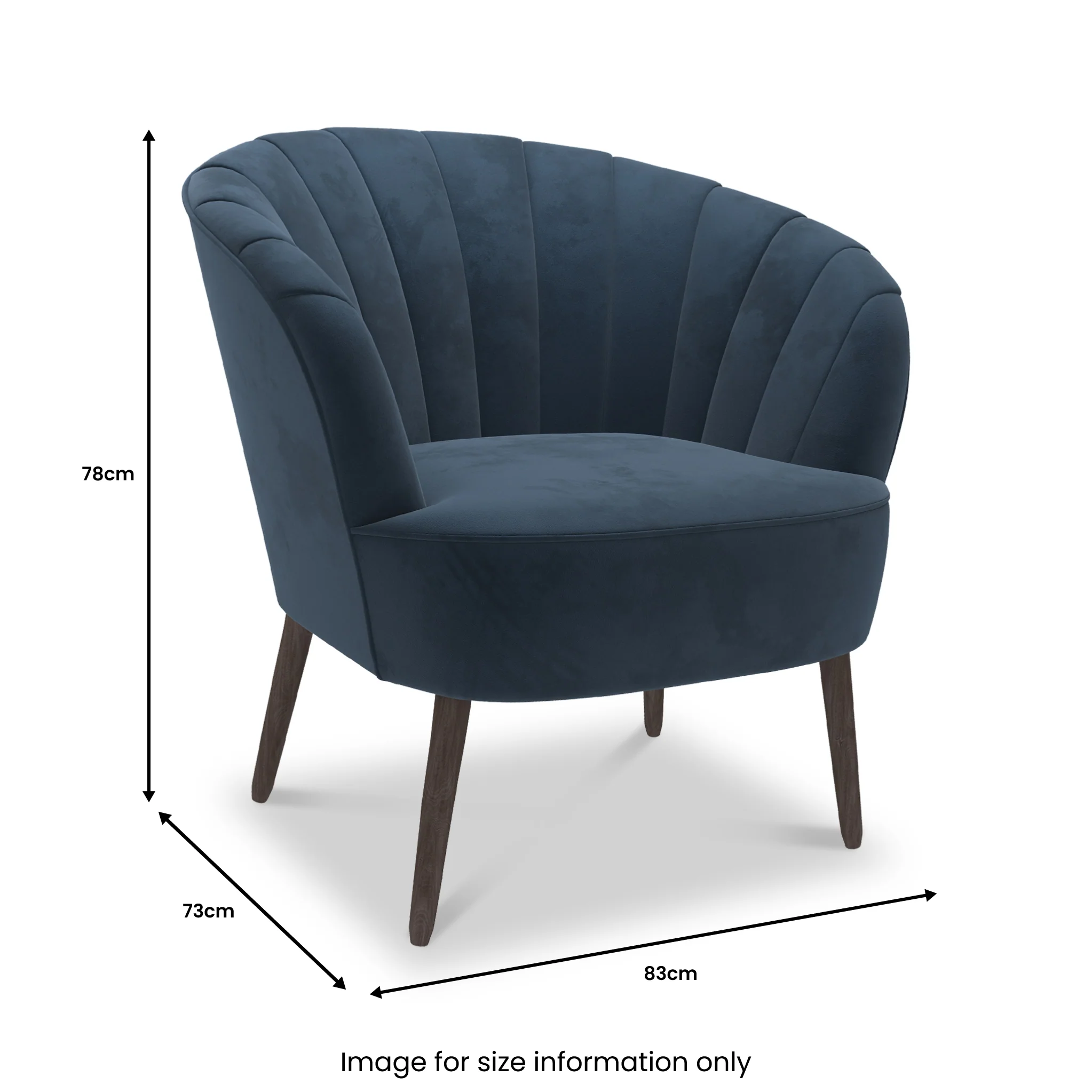 Hartwell Velvet Accent Chair - Image 31