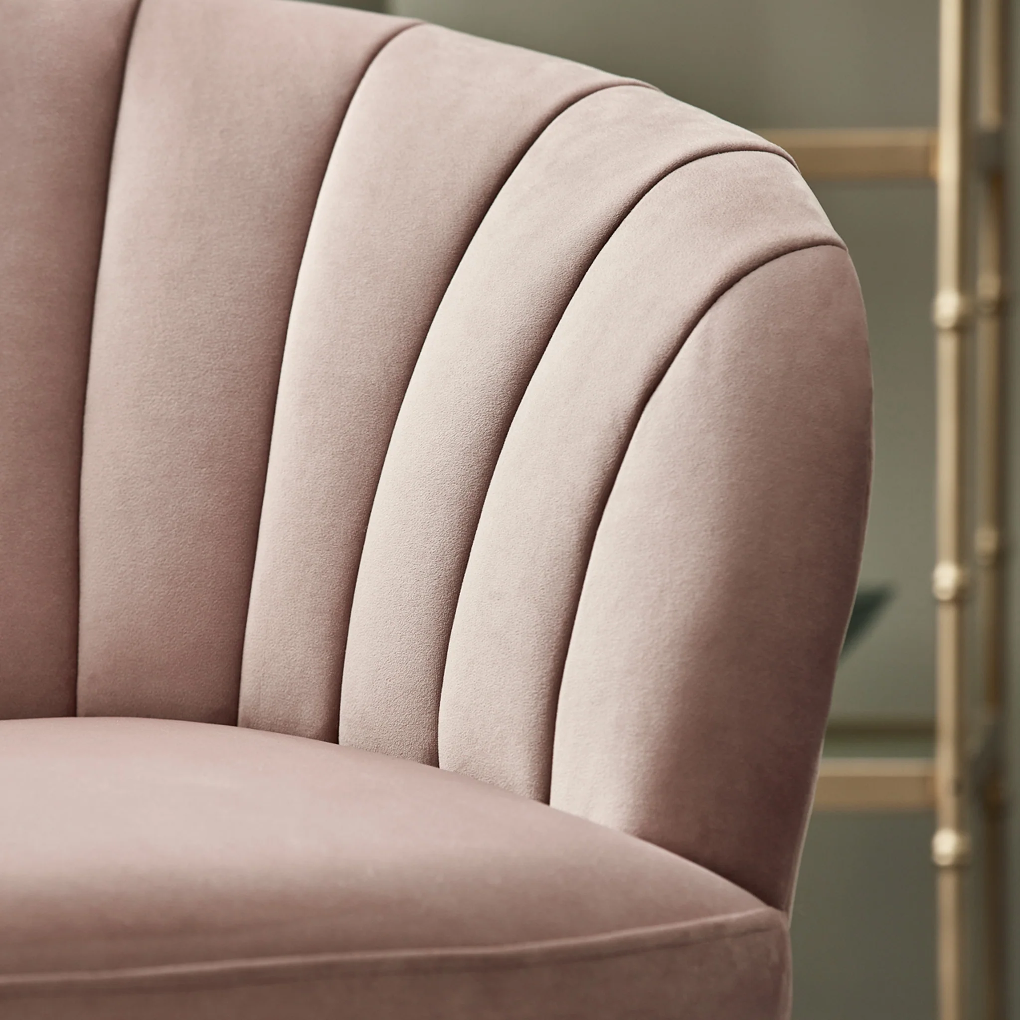 Hartwell Velvet Accent Chair - Image 5