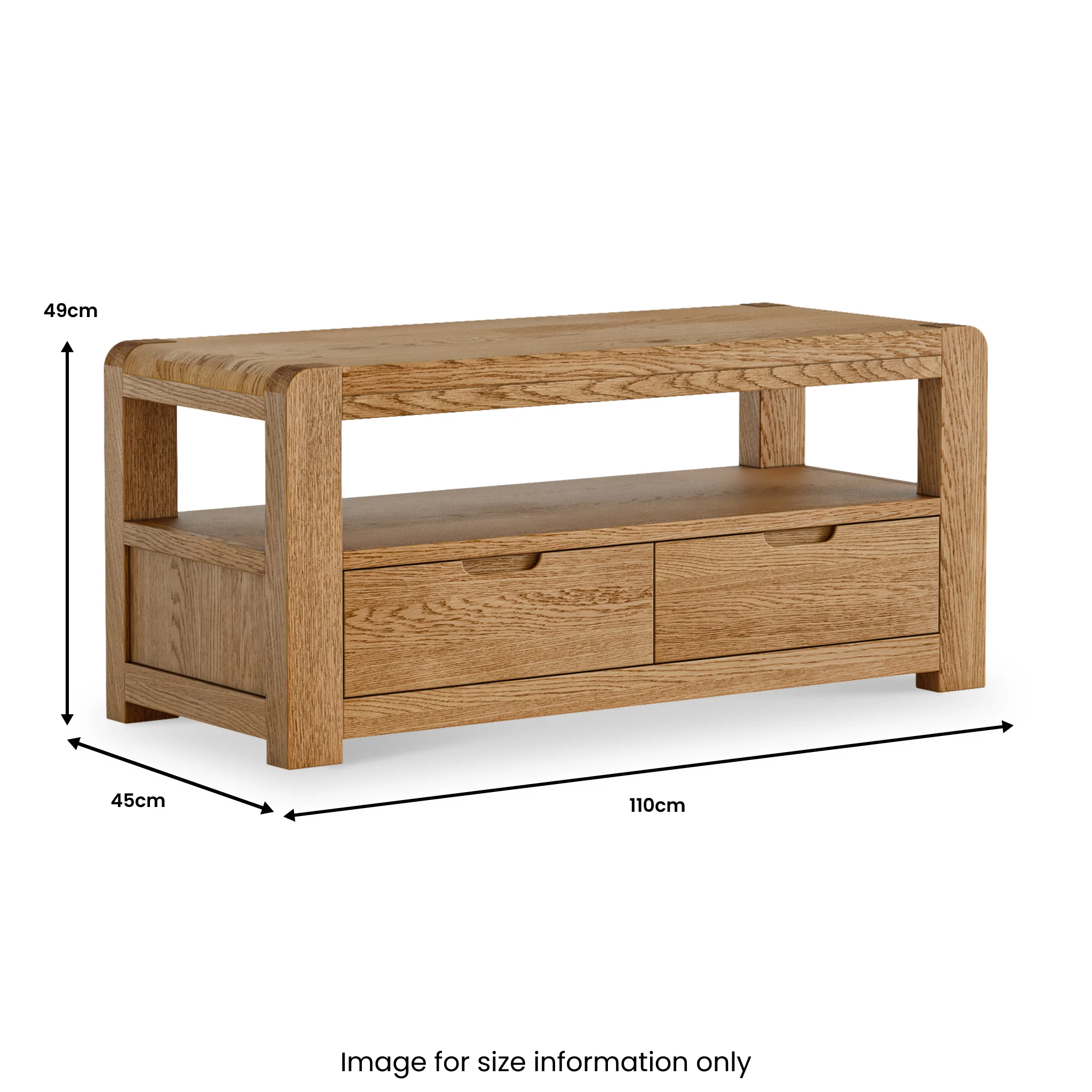 Harvey 110cm TV Stand - Image 6