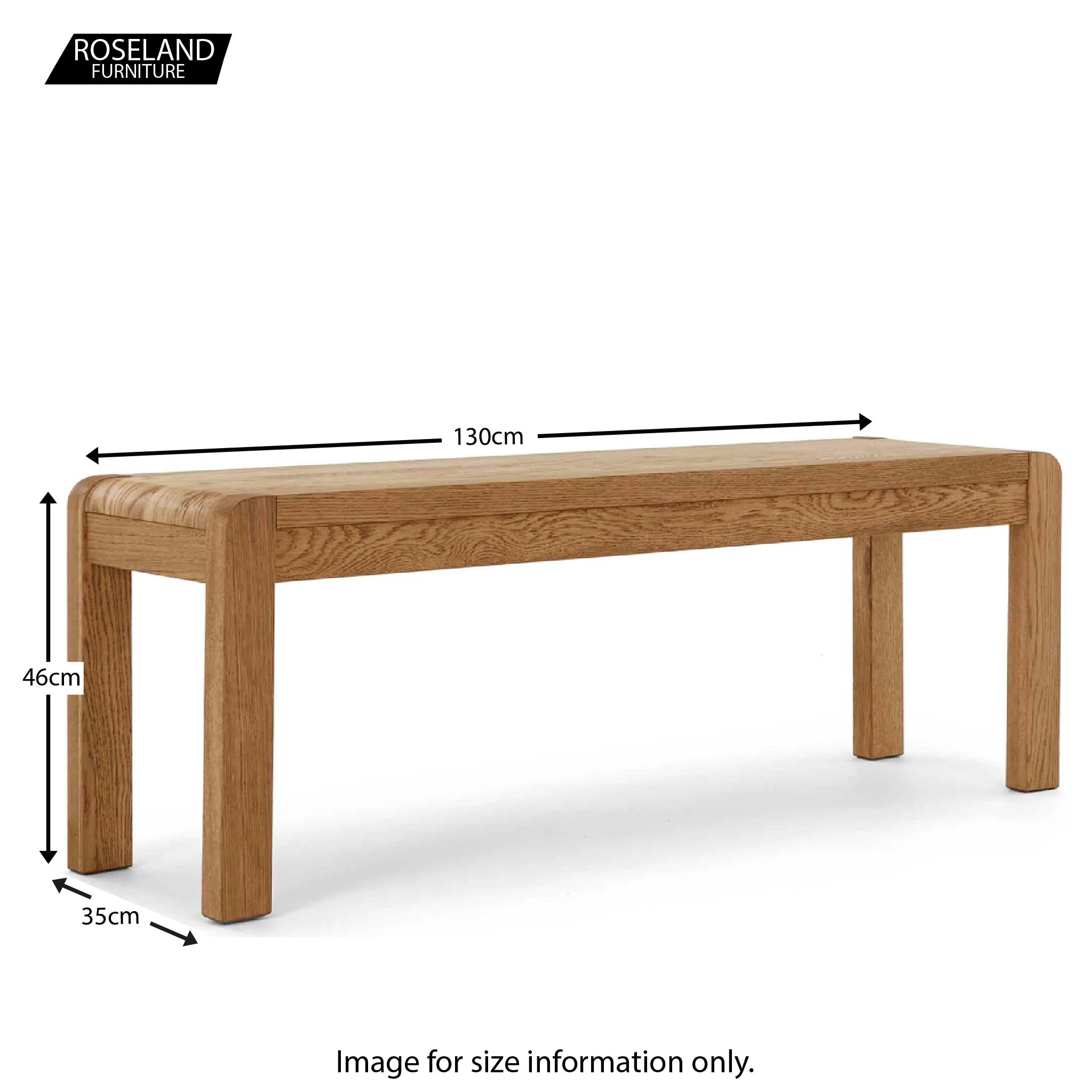 Harvey 130cm Dining Bench - Image 16