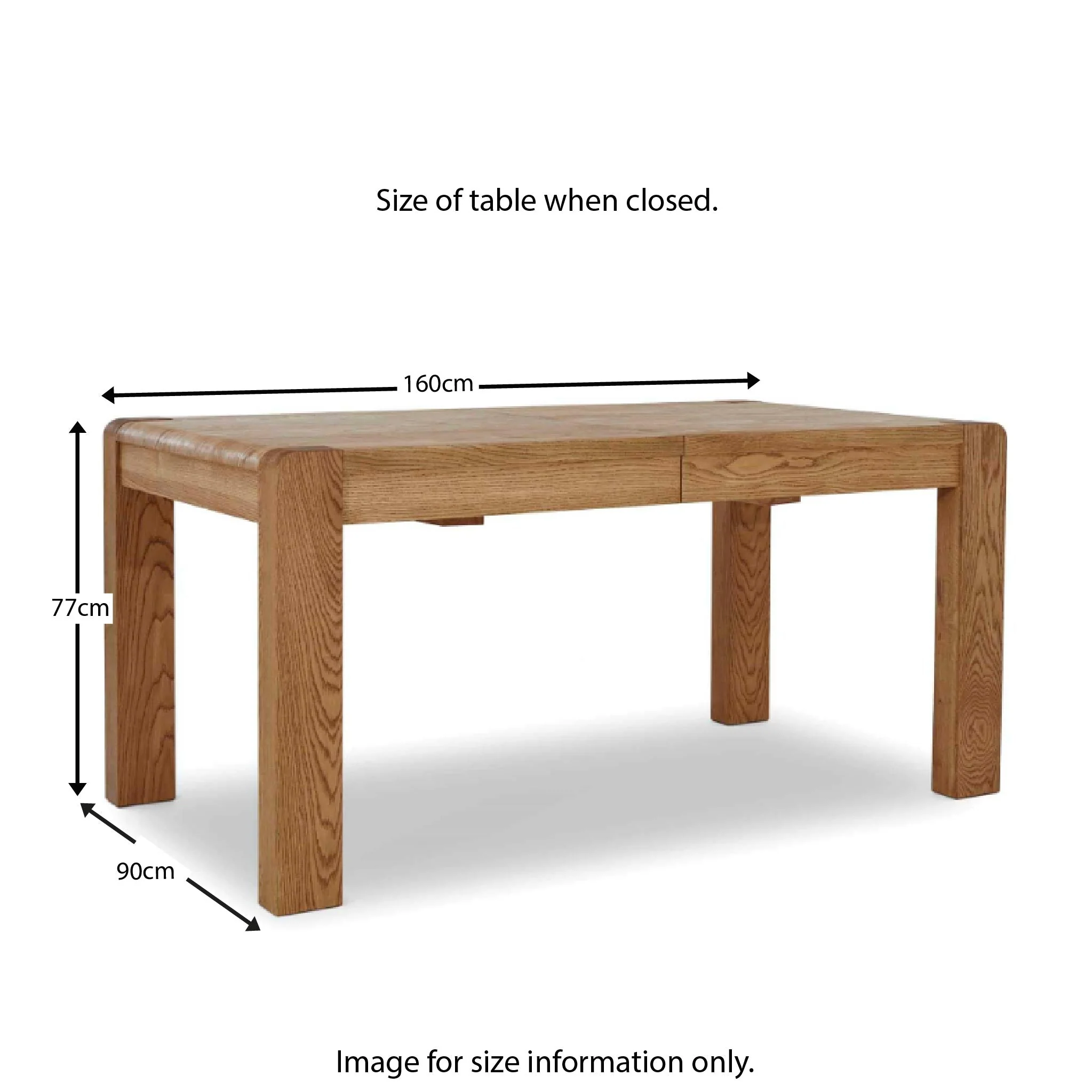 Harvey 160-210cm Extendable Dining Table - Image 20