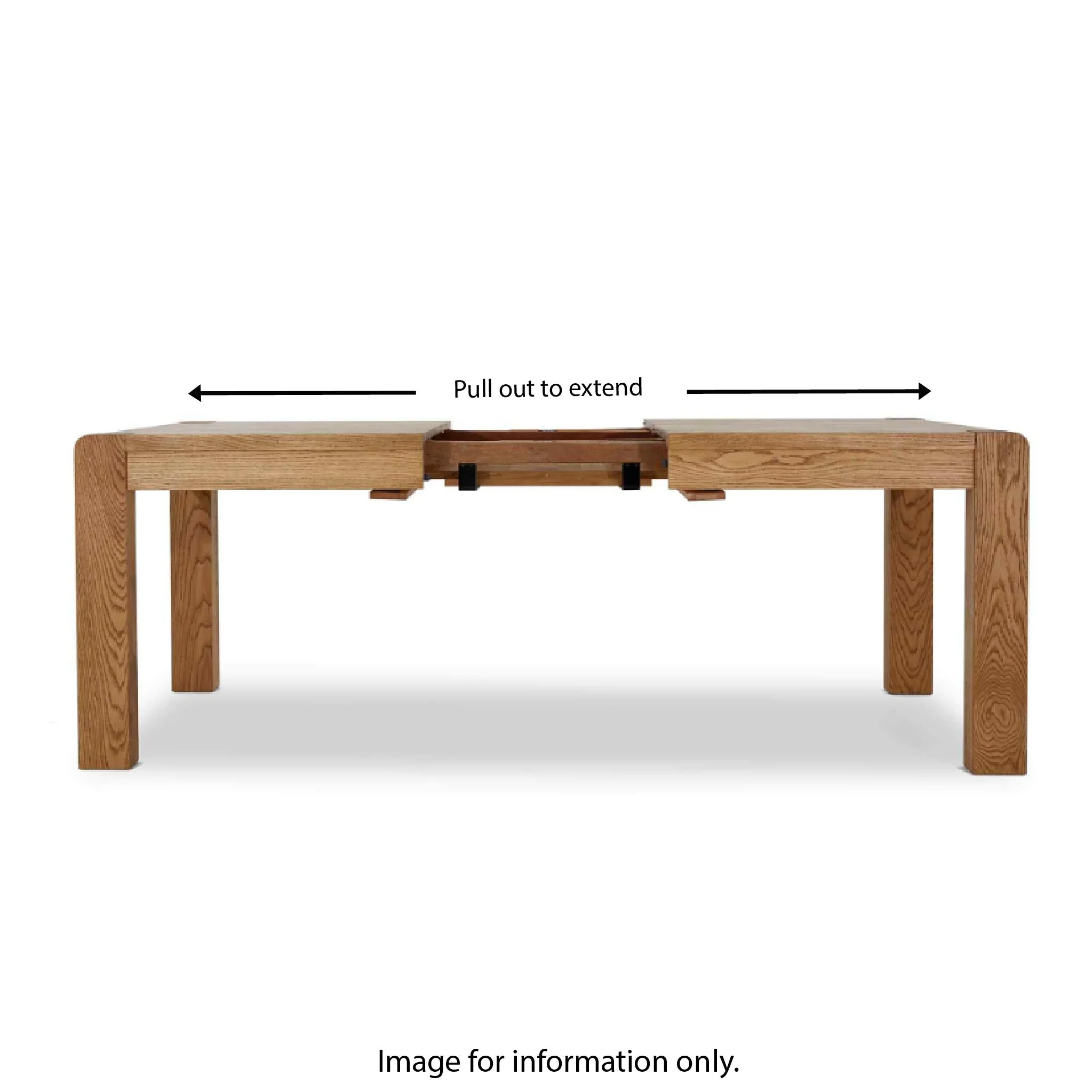 Harvey 160-210cm Extendable Dining Table - Image 21
