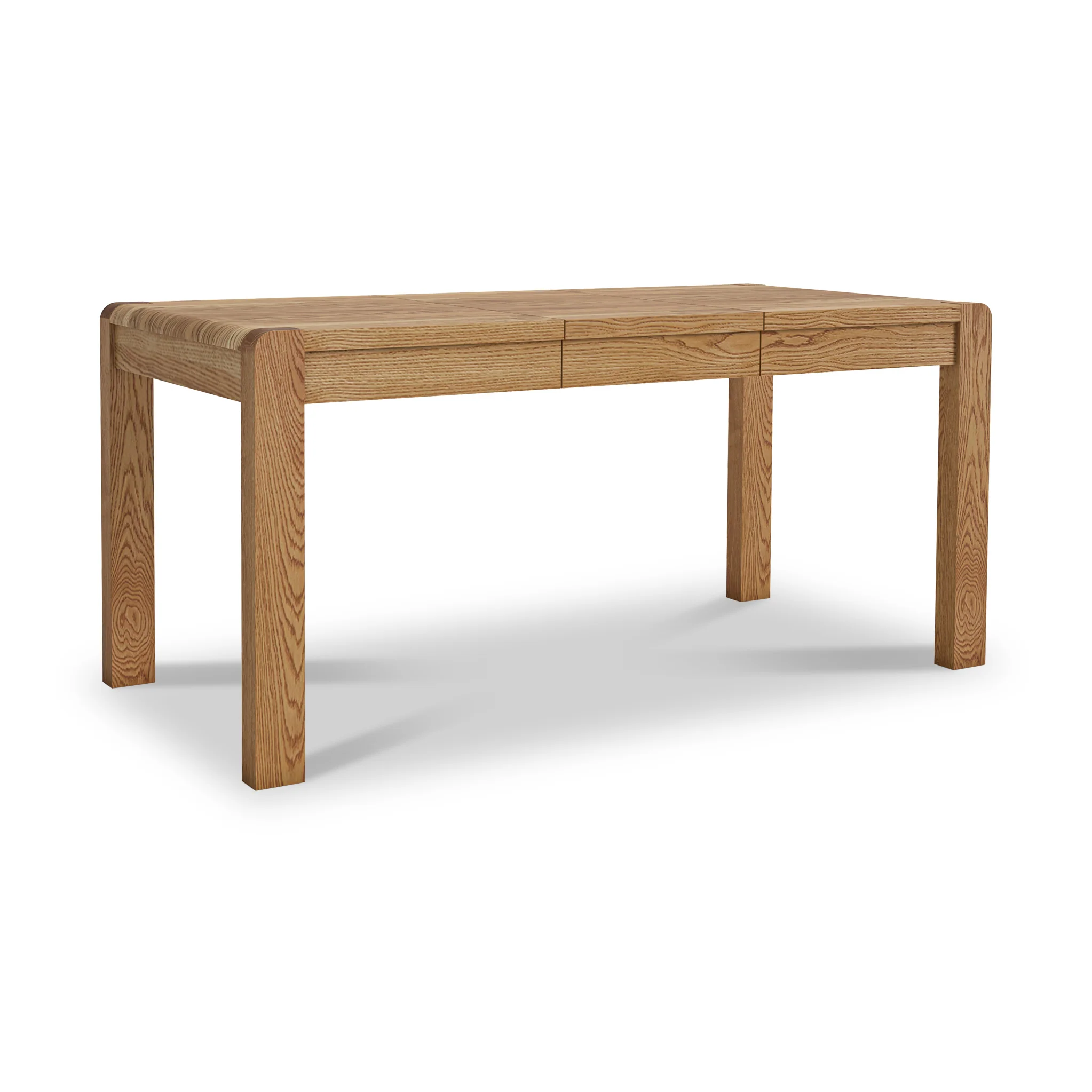 Harvey Oak Compact Extending Dining Table - Image 3