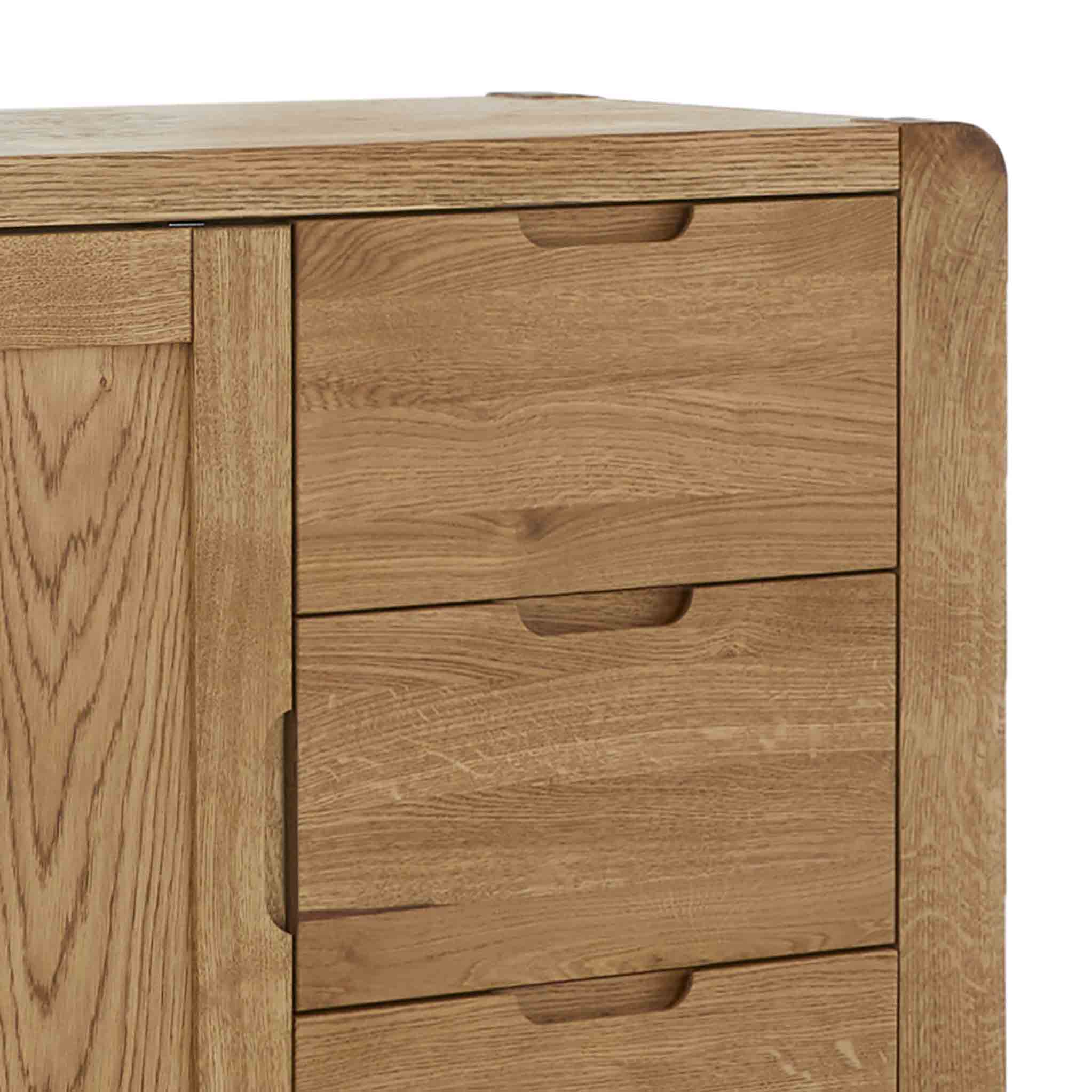 Harvey Oak Small Sideboard - Image 5