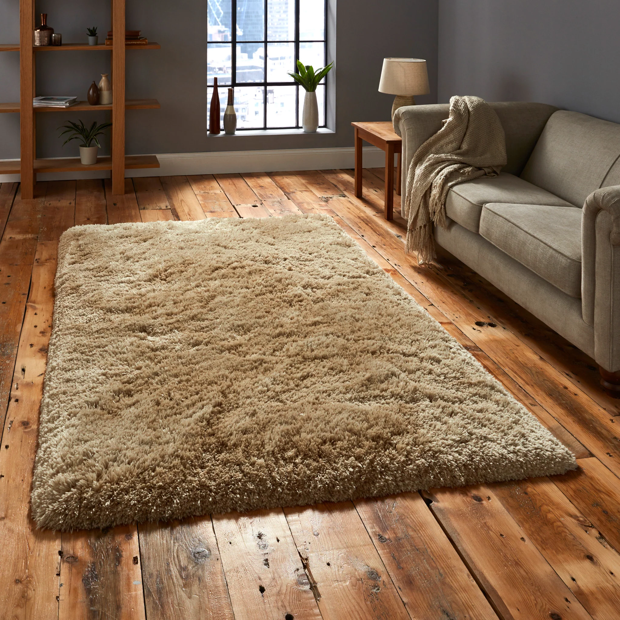 Hatton Hand Tufted Shaggy Rug - Image 10
