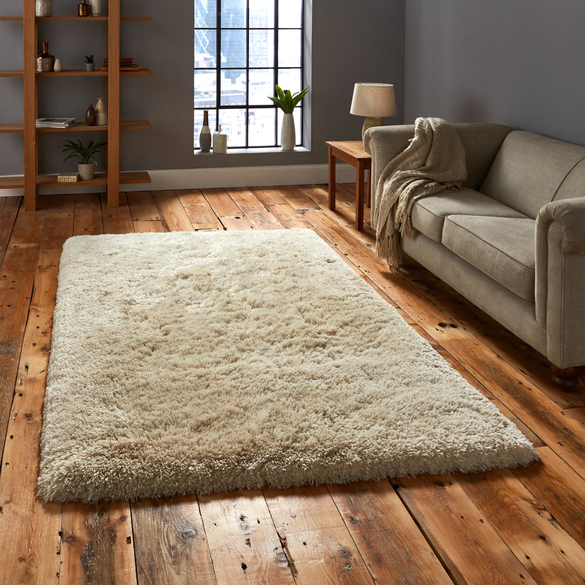 Hatton Hand Tufted Shaggy Rug - Image 18