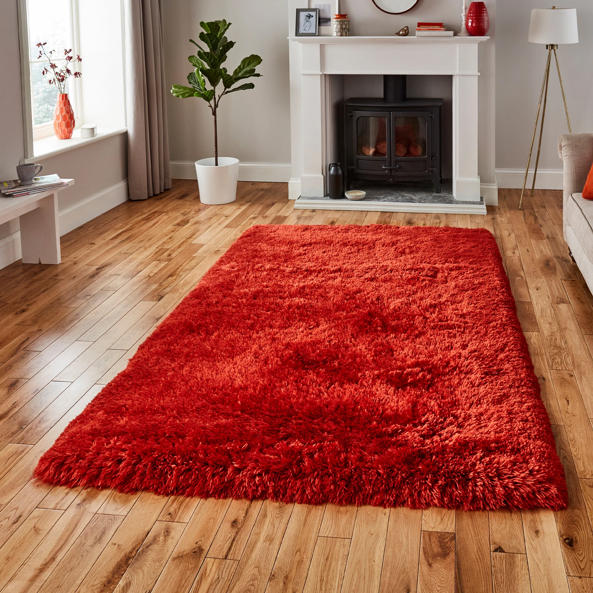 Hatton Hand Tufted Shaggy Rug - Image 31