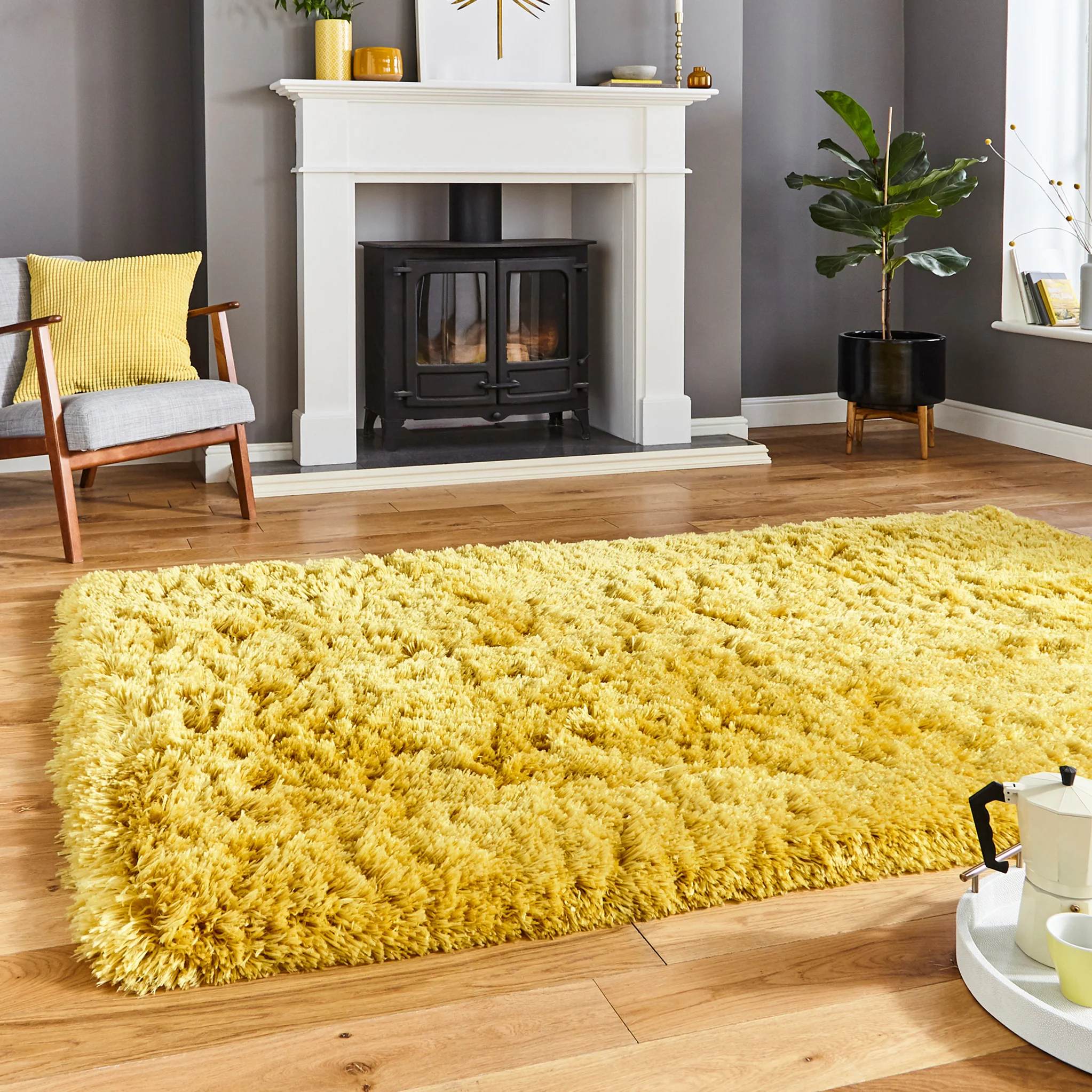 Hatton Hand Tufted Shaggy Rug - Image 39