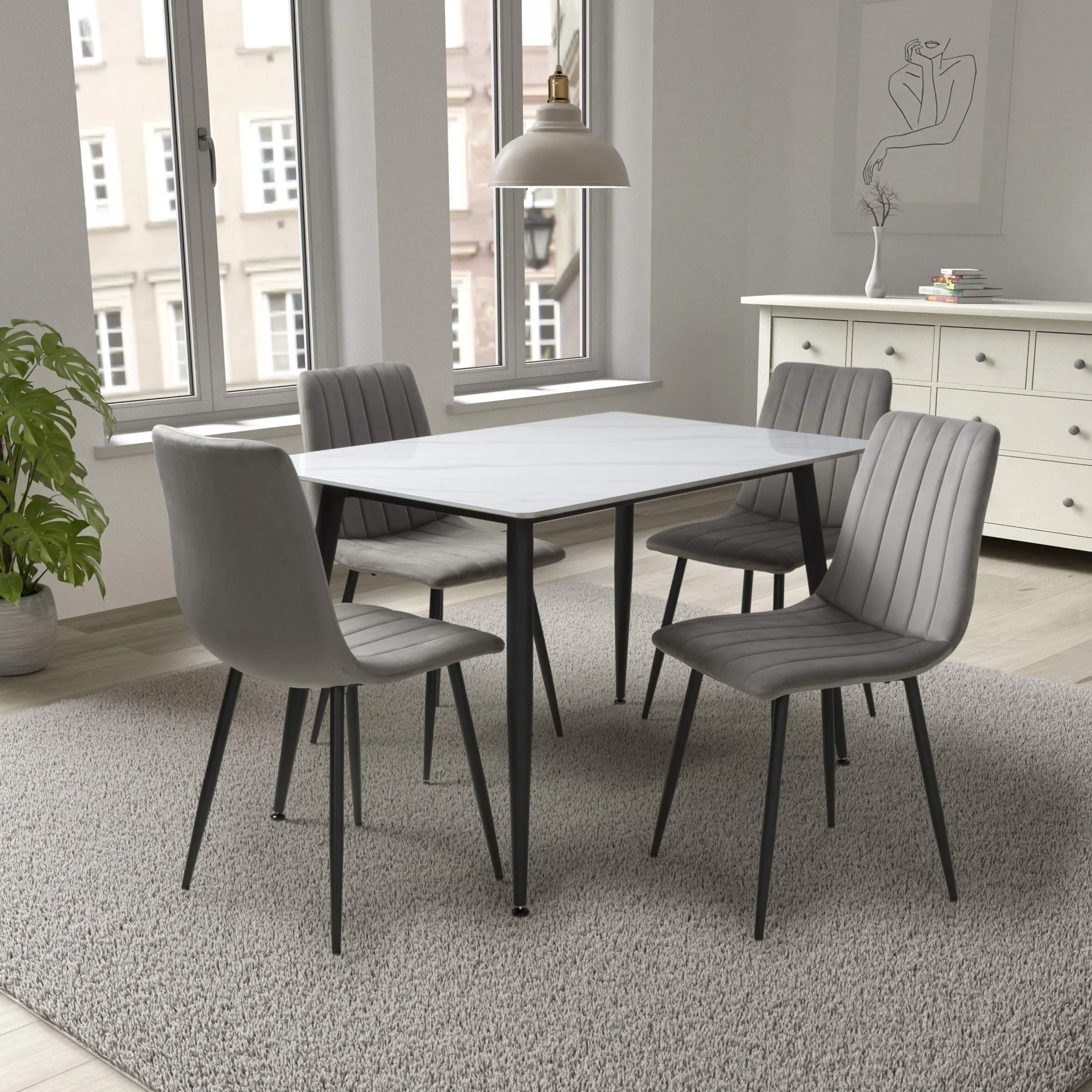 Hendra 120cm Dining Table - Image 11