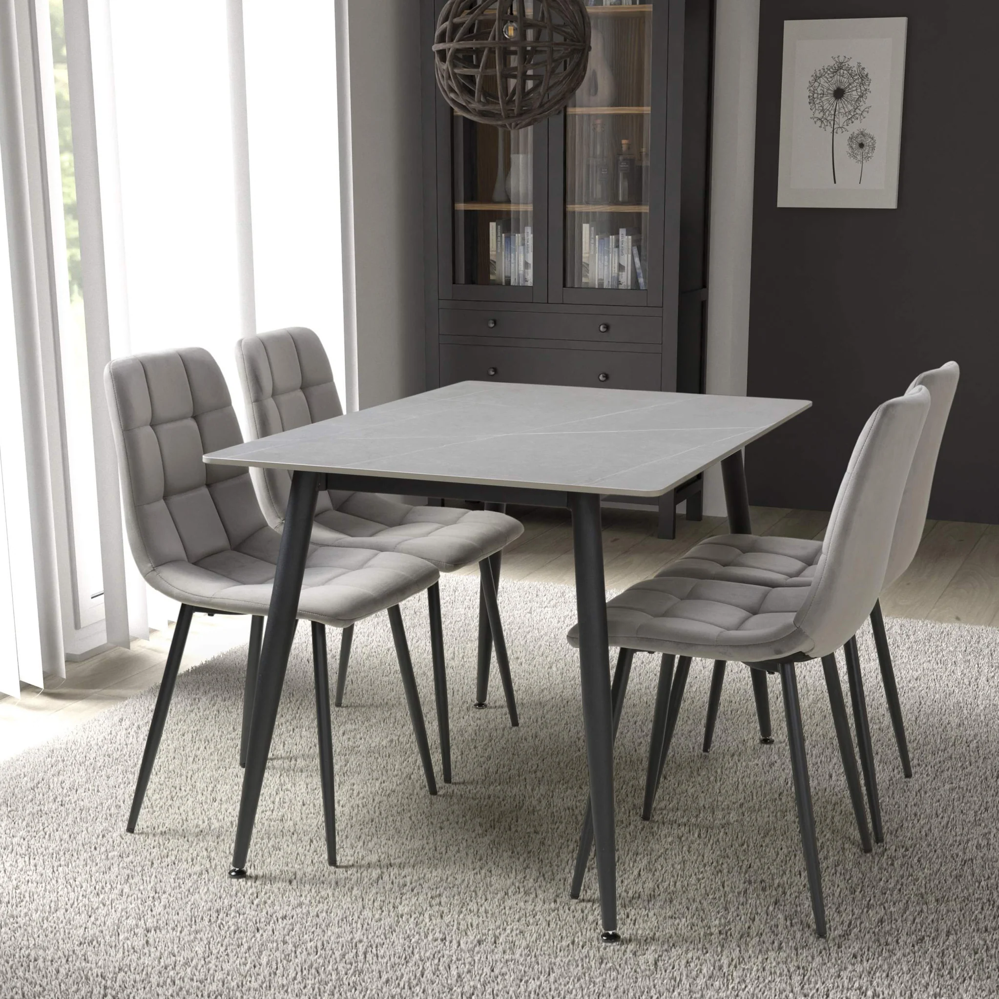 Hendra 120cm Dining Table - Image 2