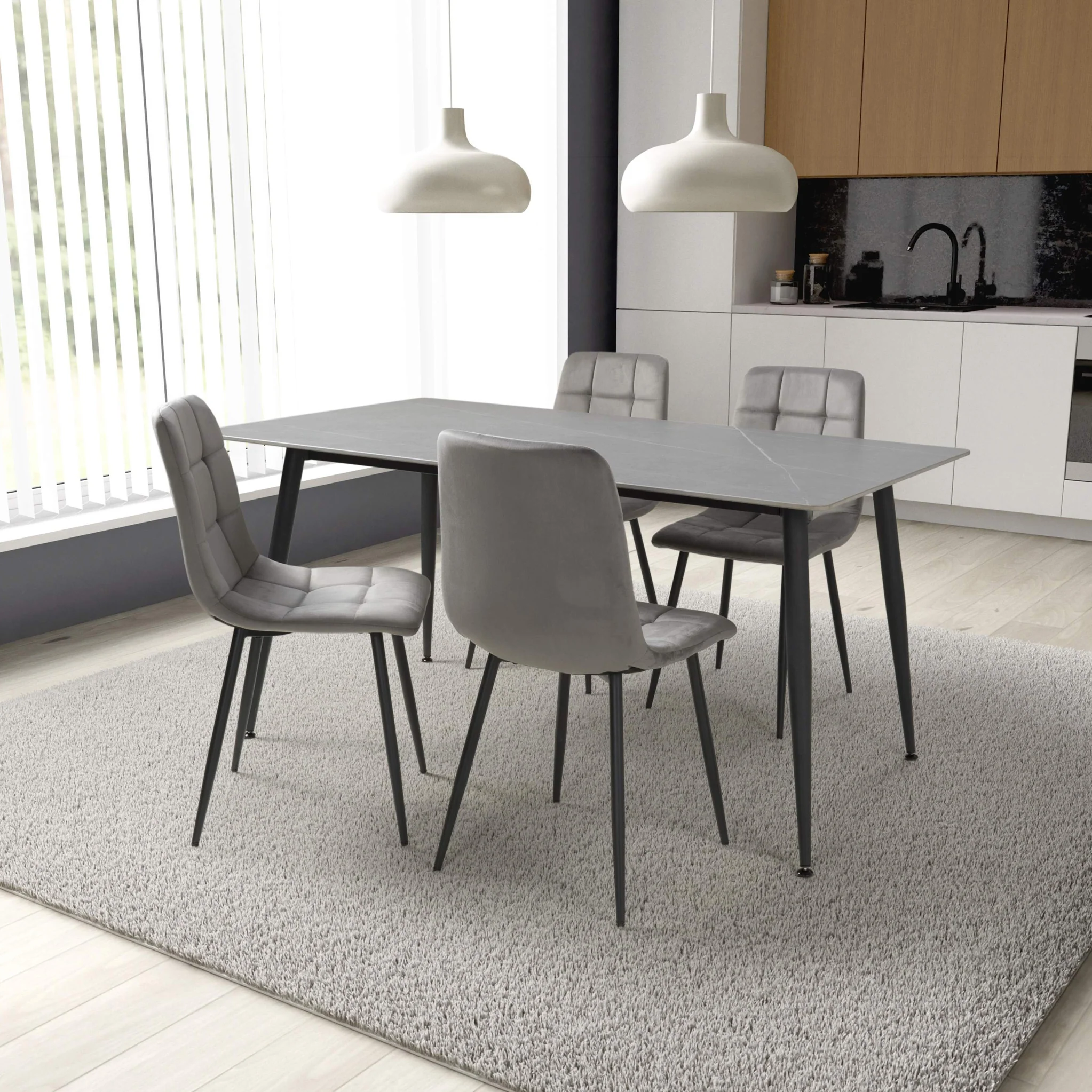 Hendra 160cm Dining Table - Image 2