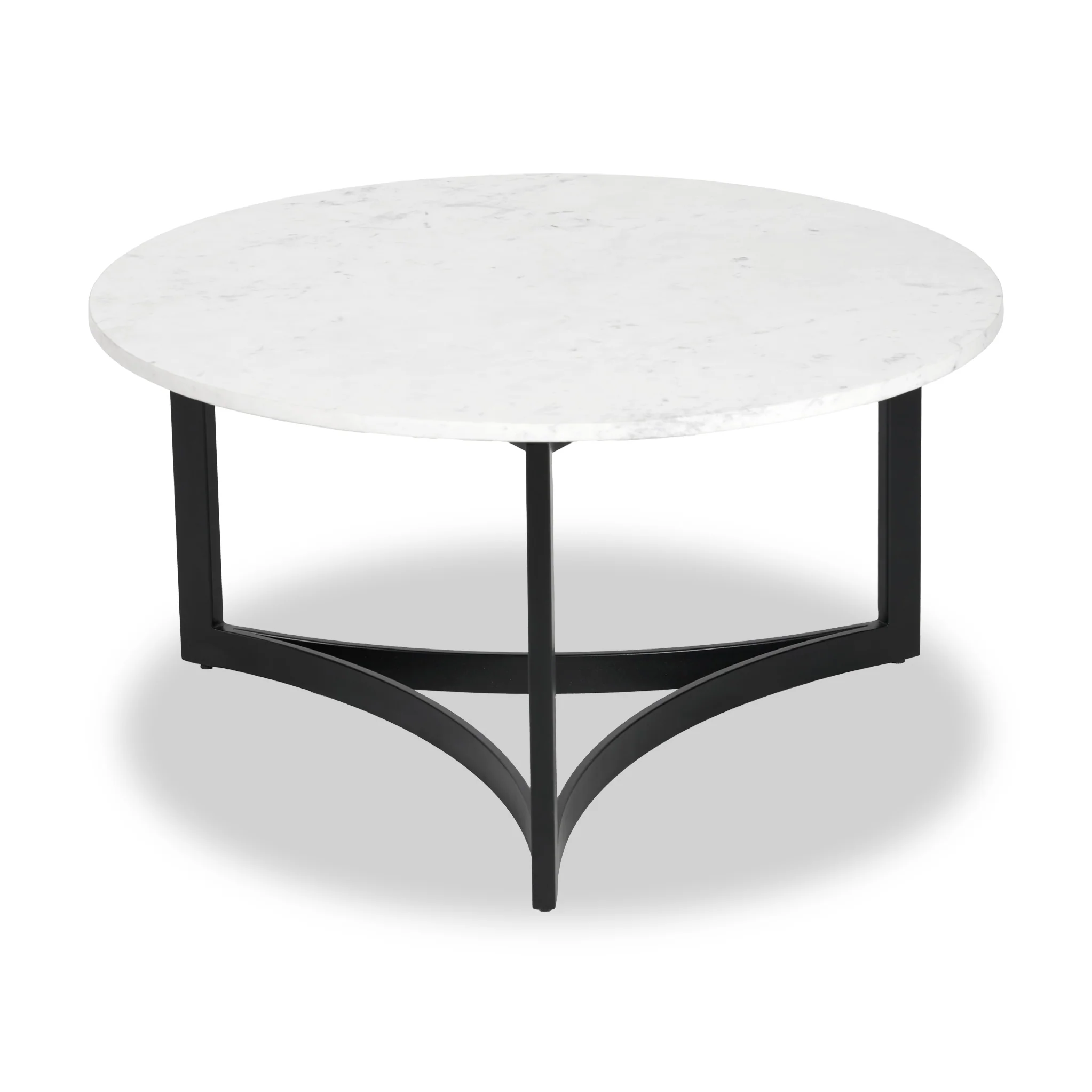 Hendrick Marble Top Round Coffee Table - Image 3