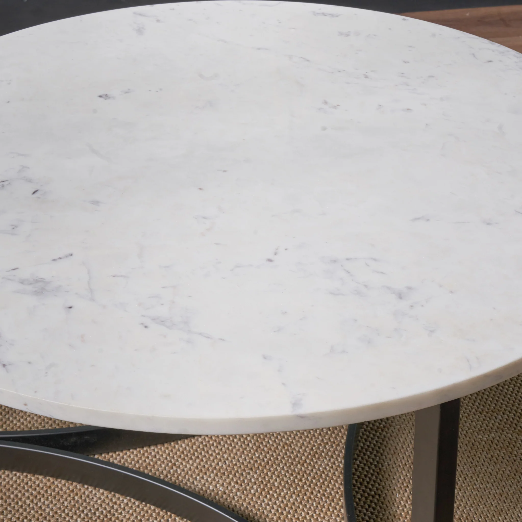 Hendrick Marble Top Round Coffee Table - Image 5