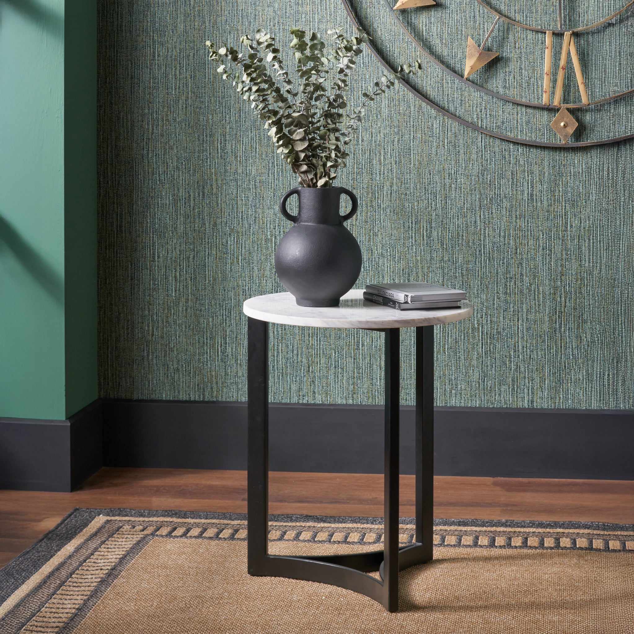 Hendrick Marble Top Side Table - Image 2