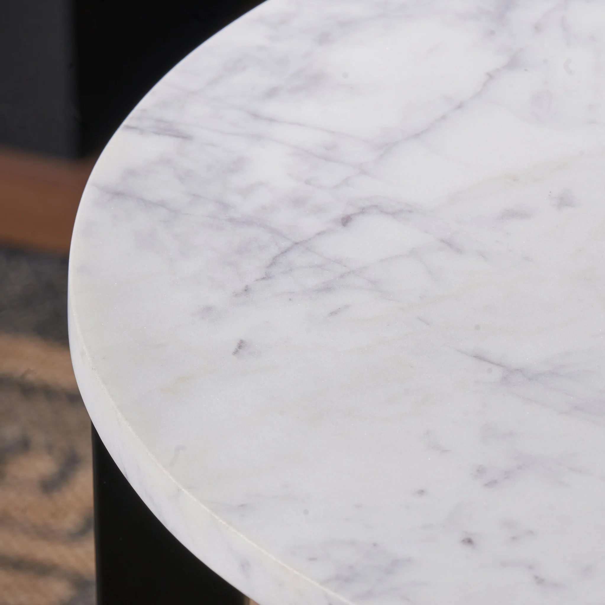 Hendrick Marble Top Side Table - Image 5