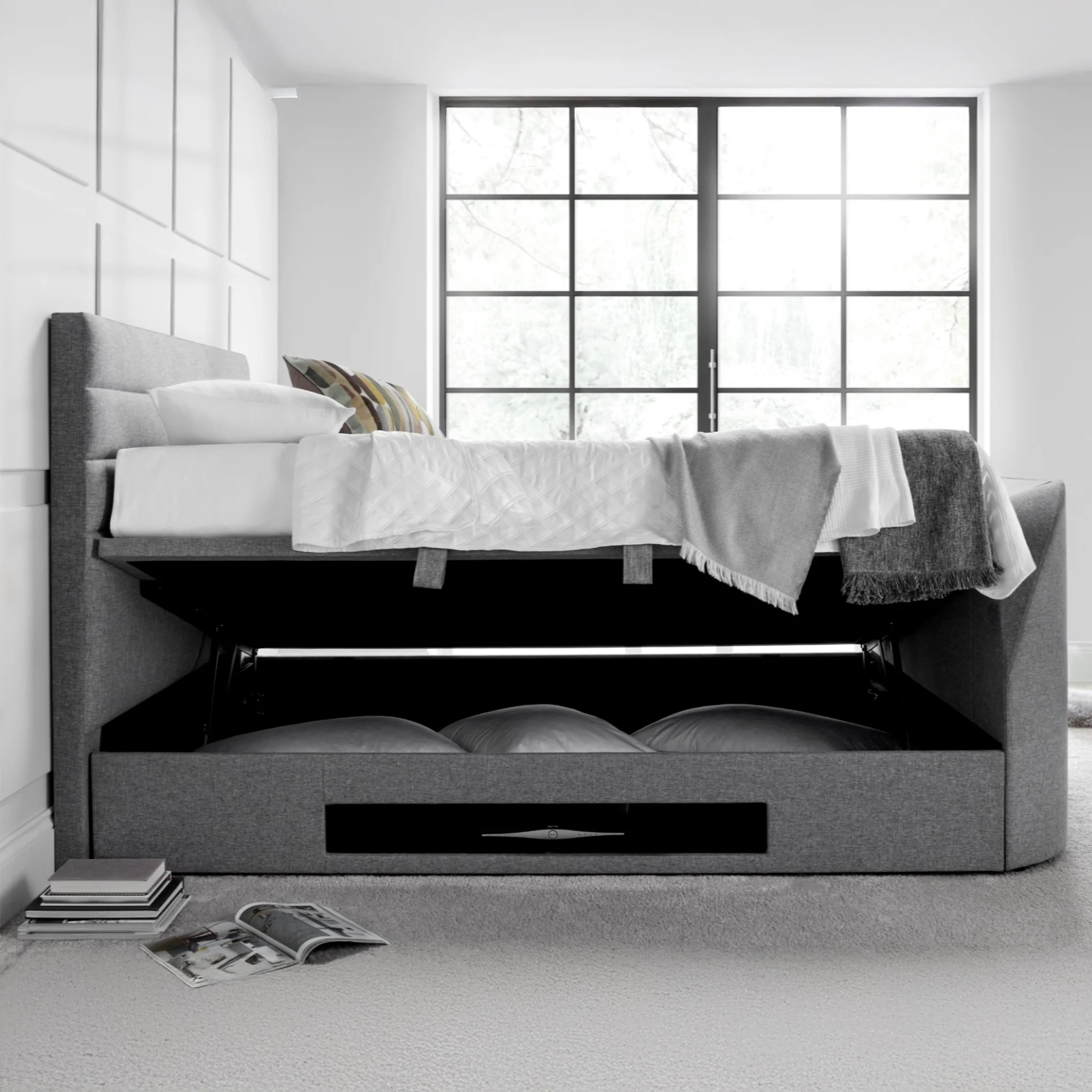 Henlie TV Ottoman Bed Frame - Image 4
