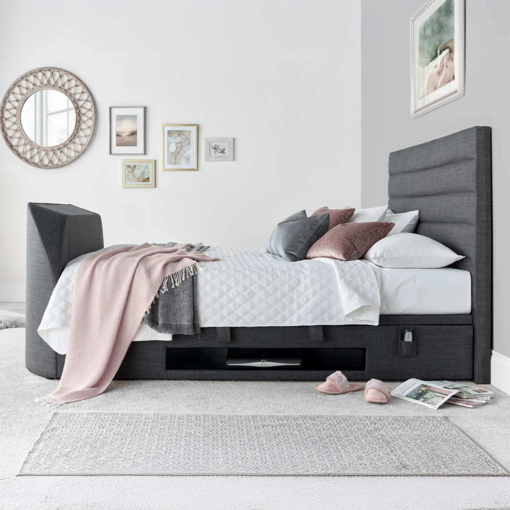 Henlie TV Ottoman Bed Frame - Image 5