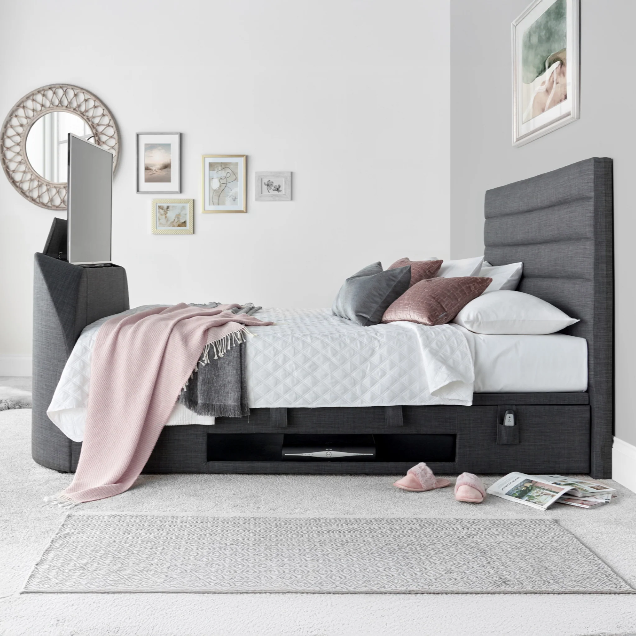 Henlie TV Ottoman Bed Frame - Image 6