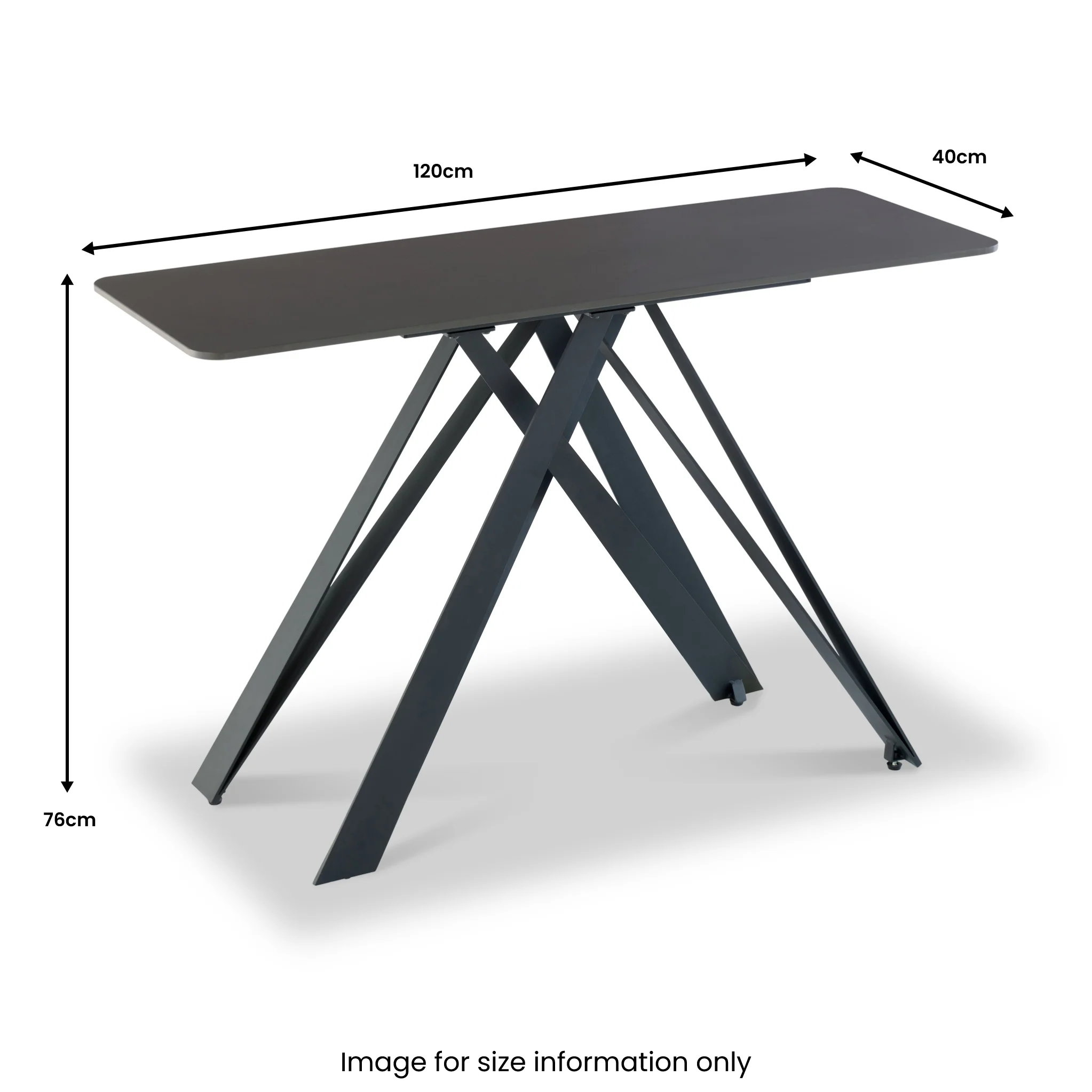 Henning Sintered Stone Console Table - Image 2
