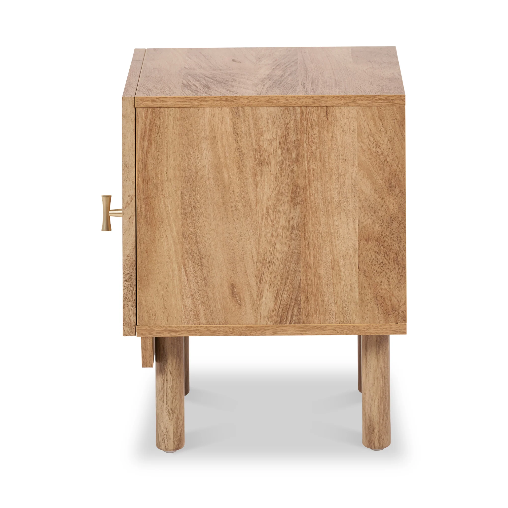 Henrik Natural Rattan 1 Door Bedside Table - Image 11