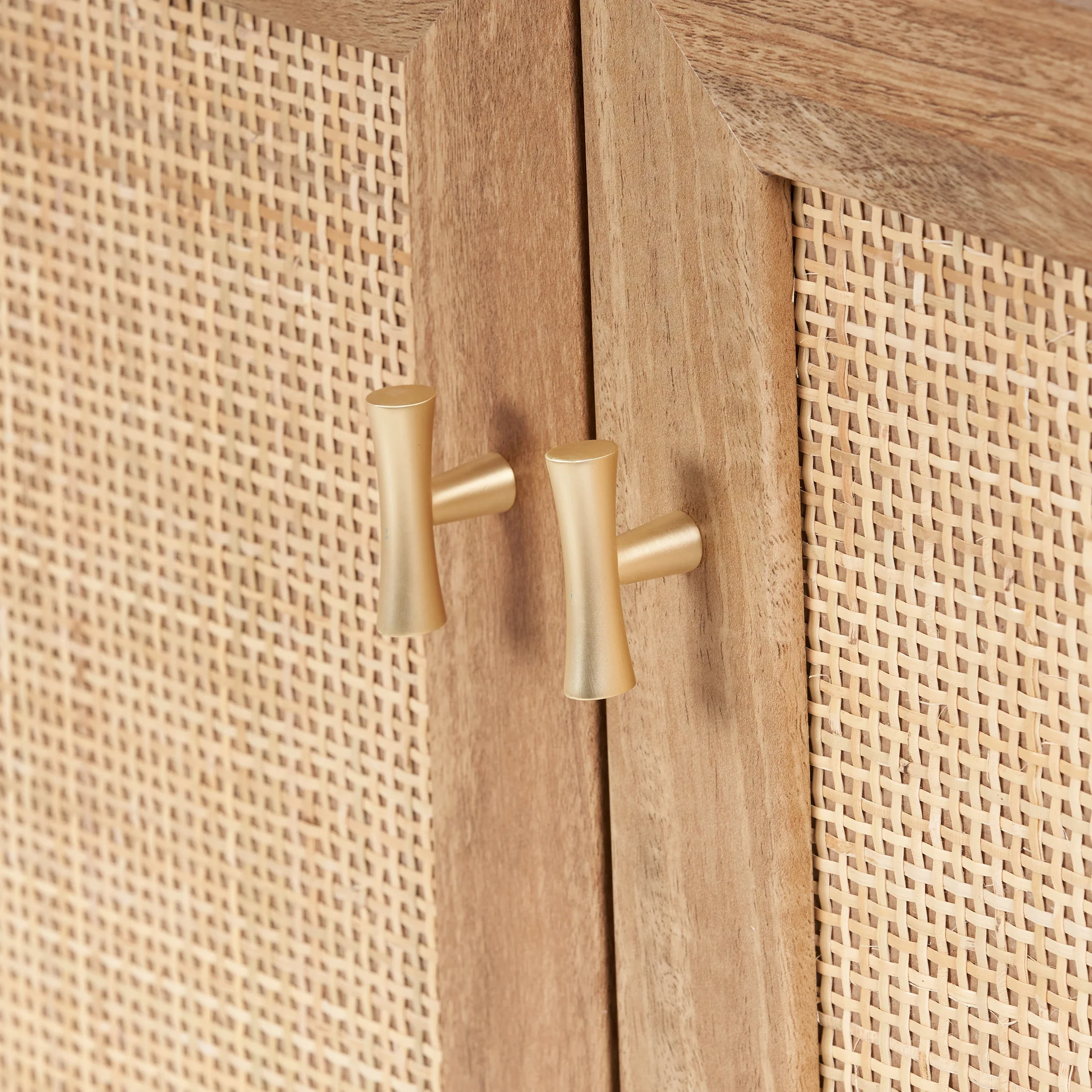 Henrik Natural Rattan 2 Door Cupboard - Image 11