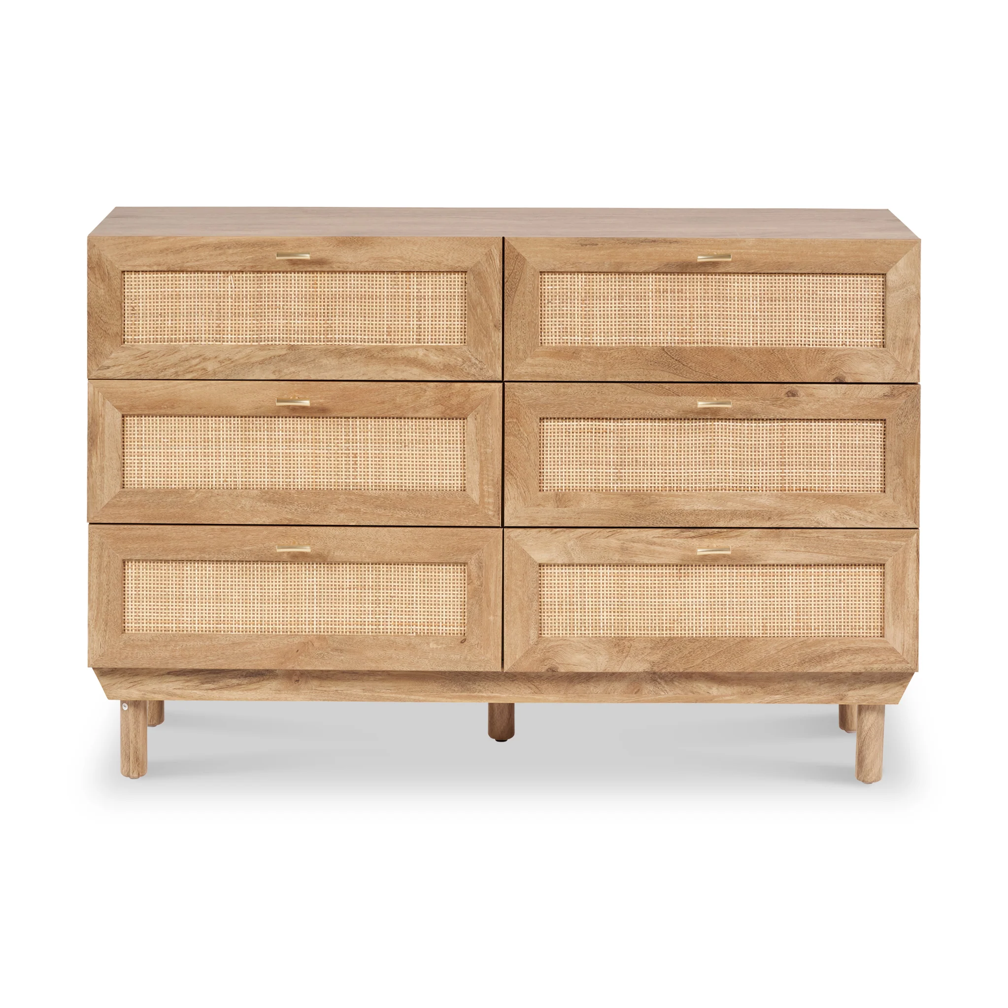 Henrik Natural Rattan 6 Drawer Chest - Image 3