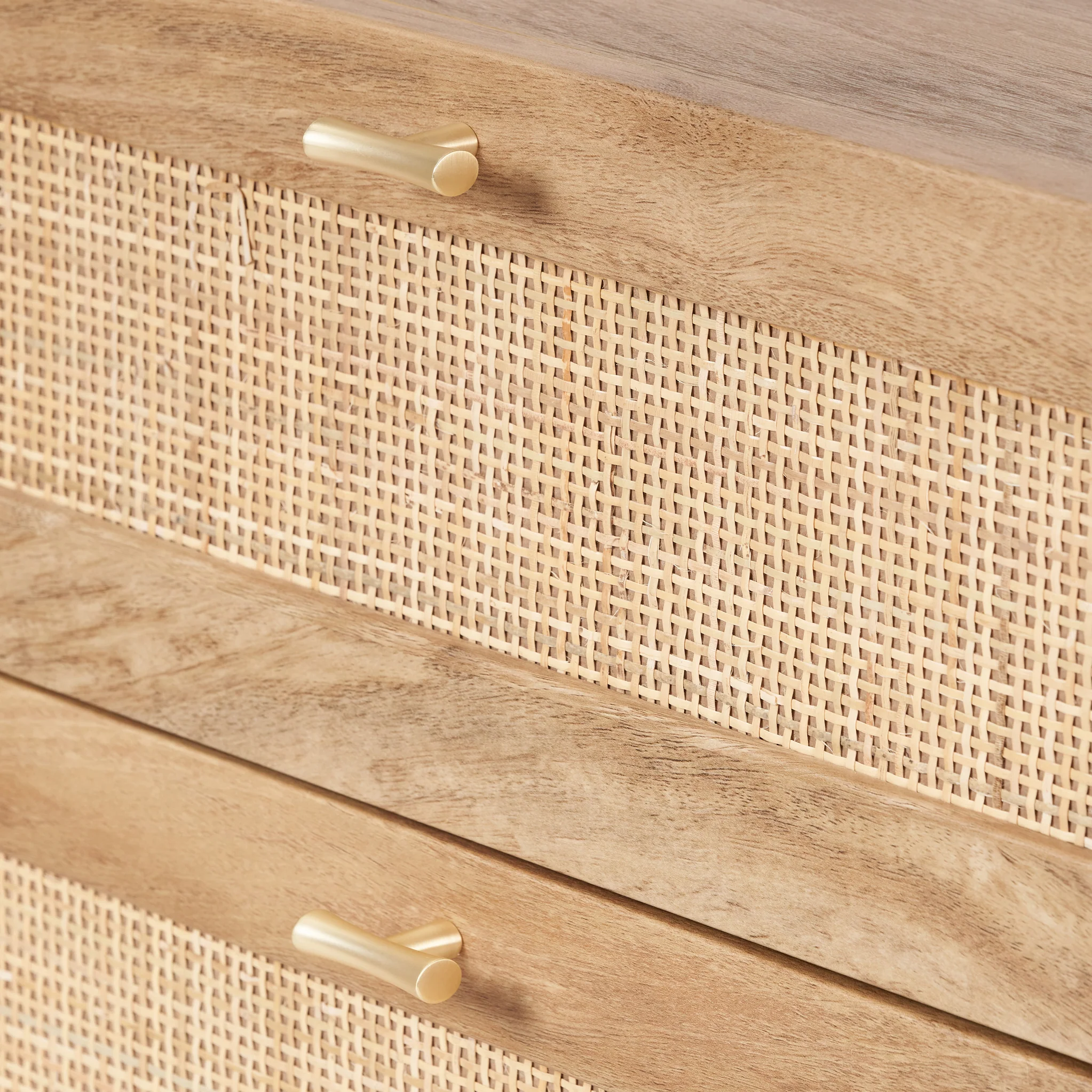 Henrik Natural Rattan 6 Drawer Chest - Image 7