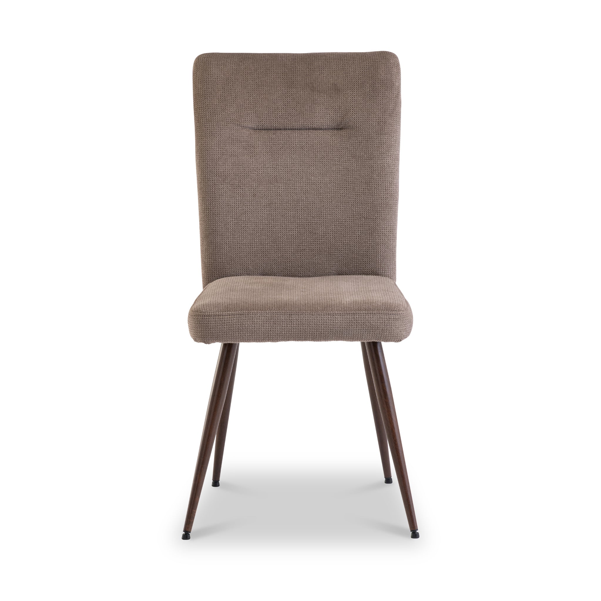 Henrik Soft Touch Cross Weave Fabric Dining Chair - Image 3