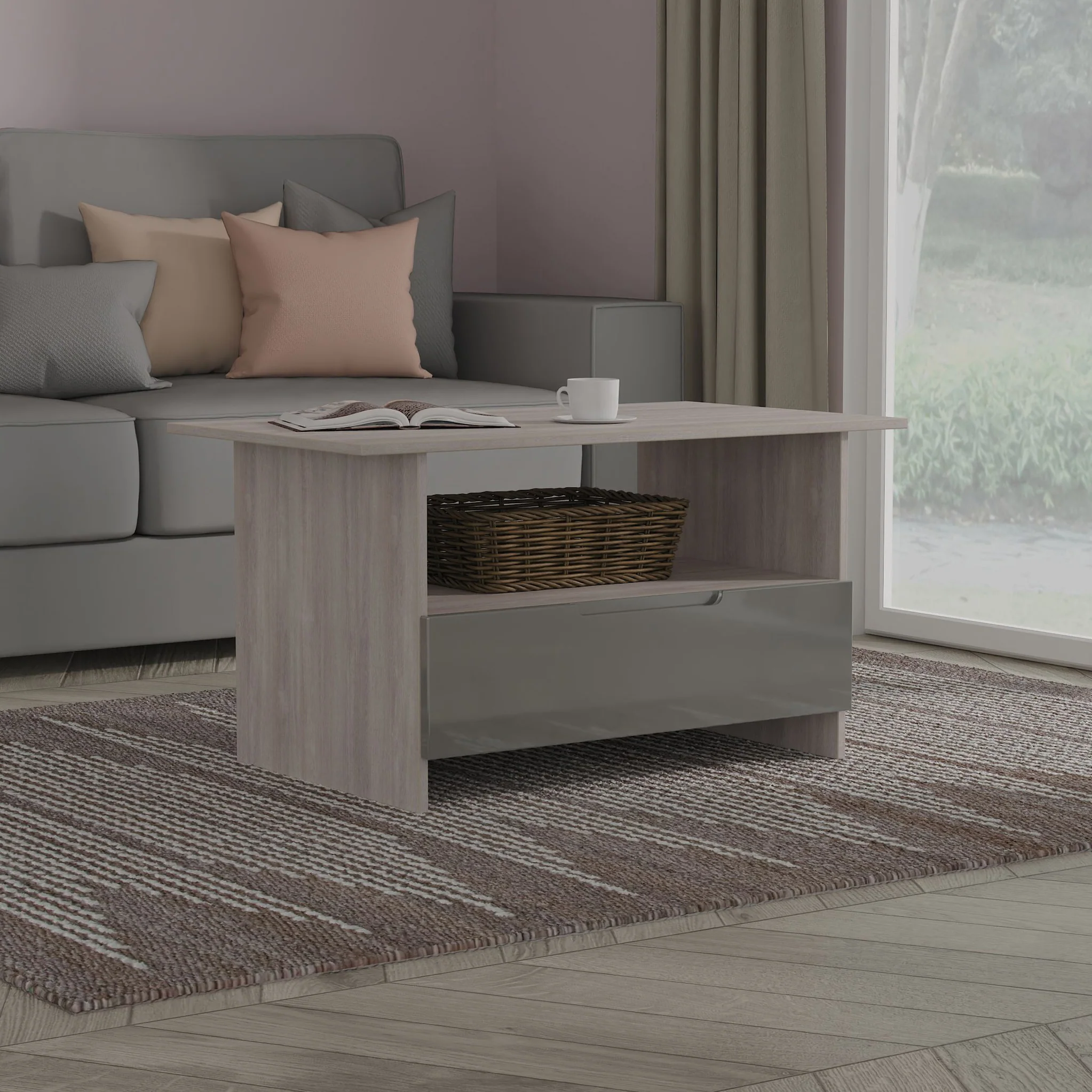 Henshaw 1 Drawer Coffee Table - Image 14