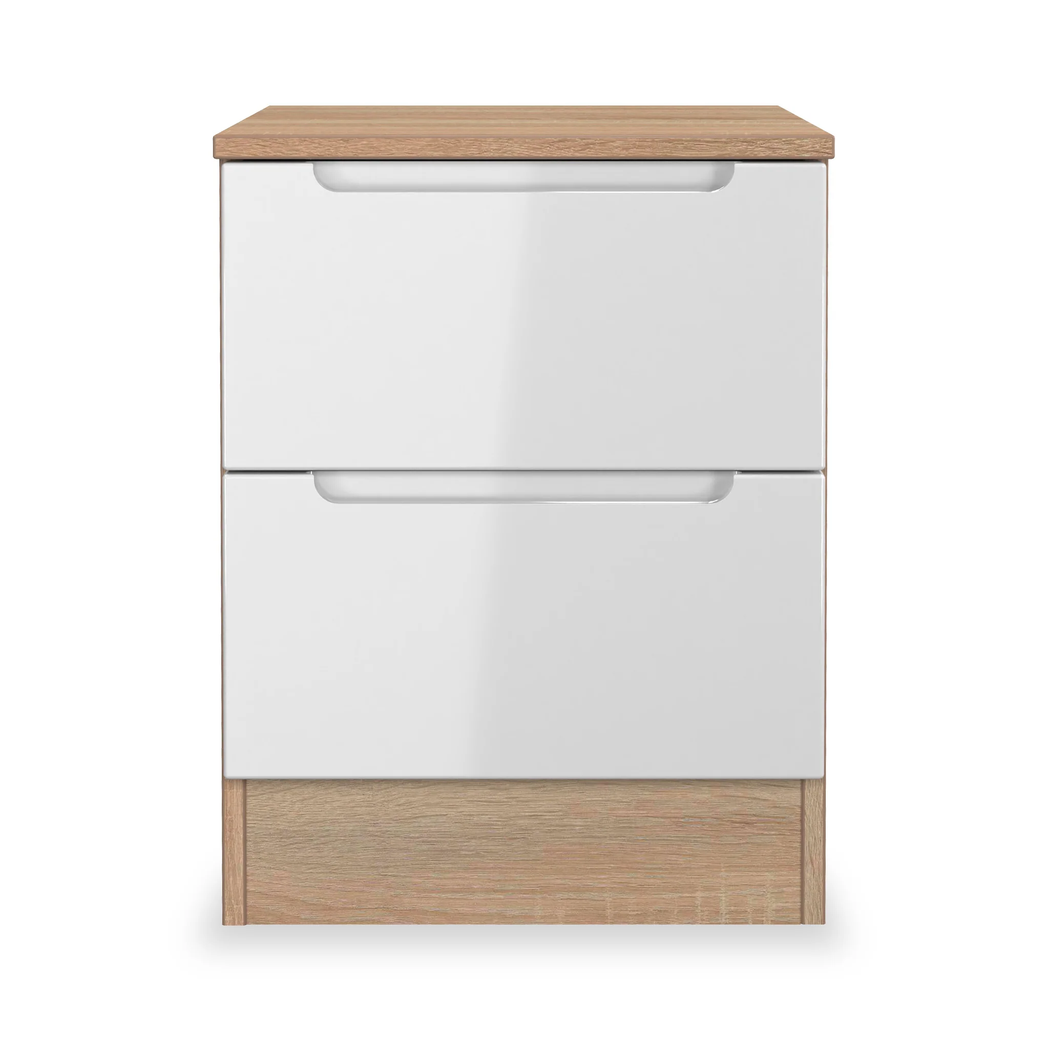 Henshaw 2 Drawer Bedside Table - Image 15