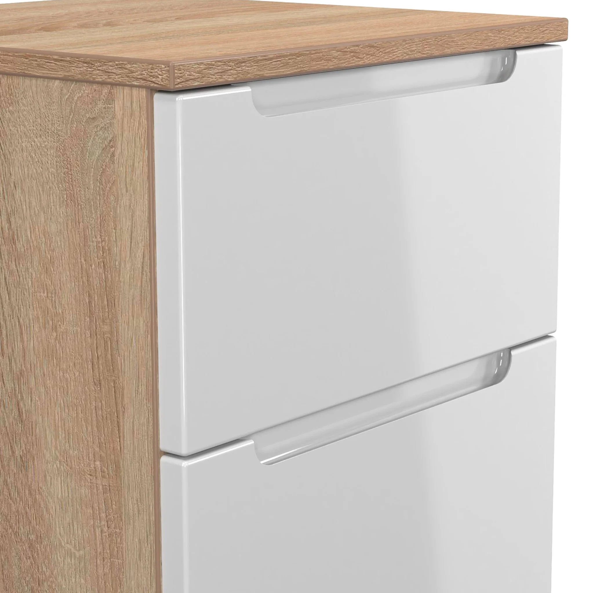 Henshaw 2 Drawer Bedside Table - Image 16