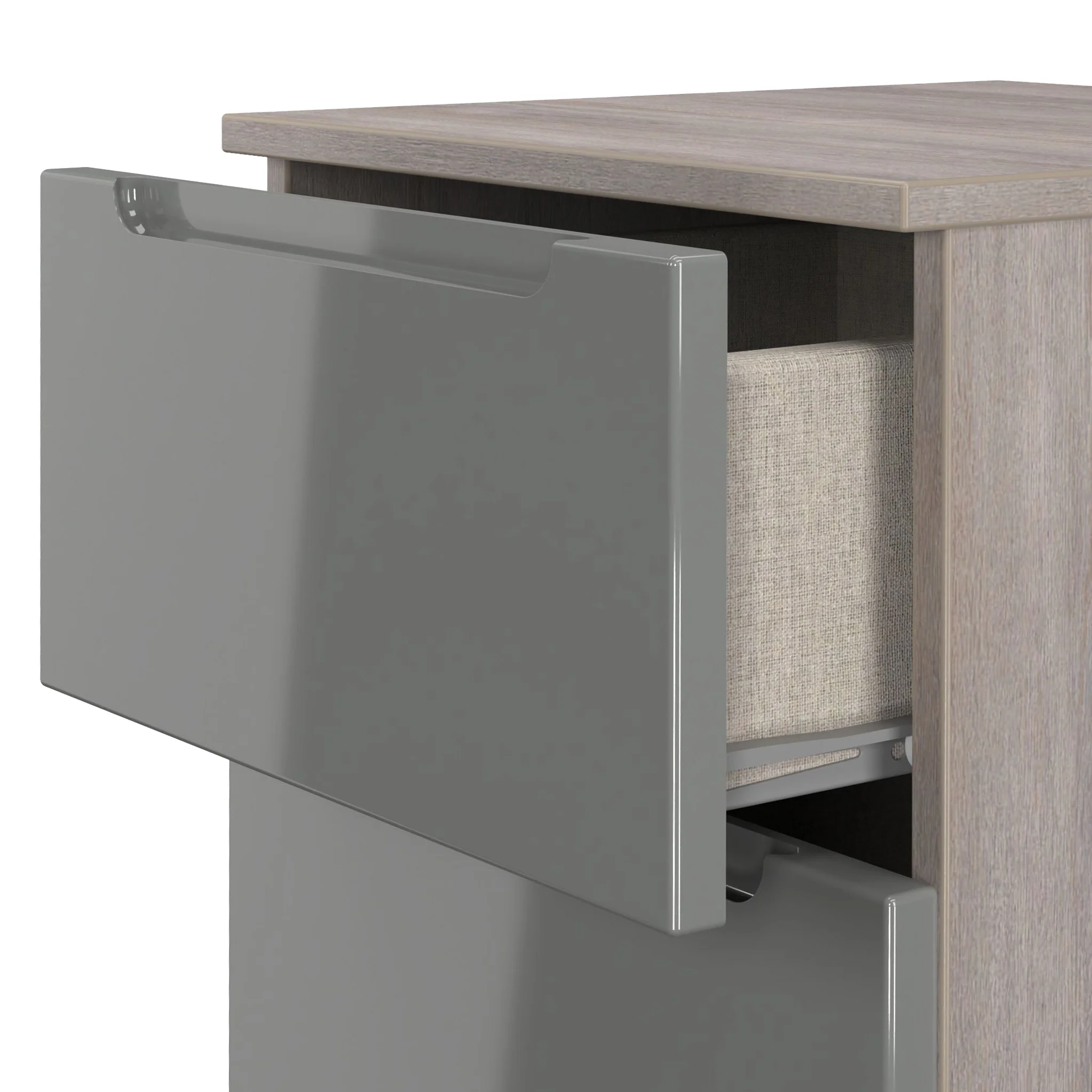 Henshaw 2 Drawer Bedside Table - Image 23