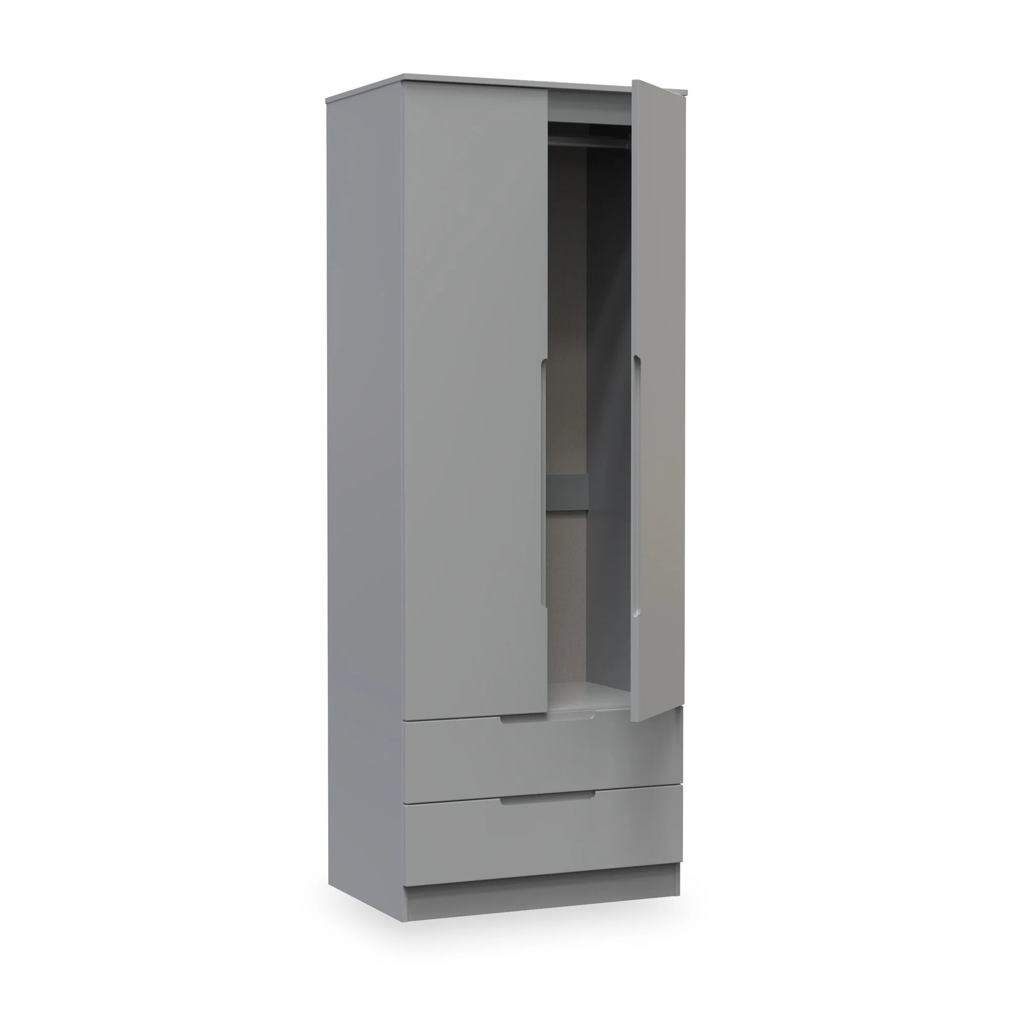 Henshaw 2 Drawer Double Wardrobe - Image 11