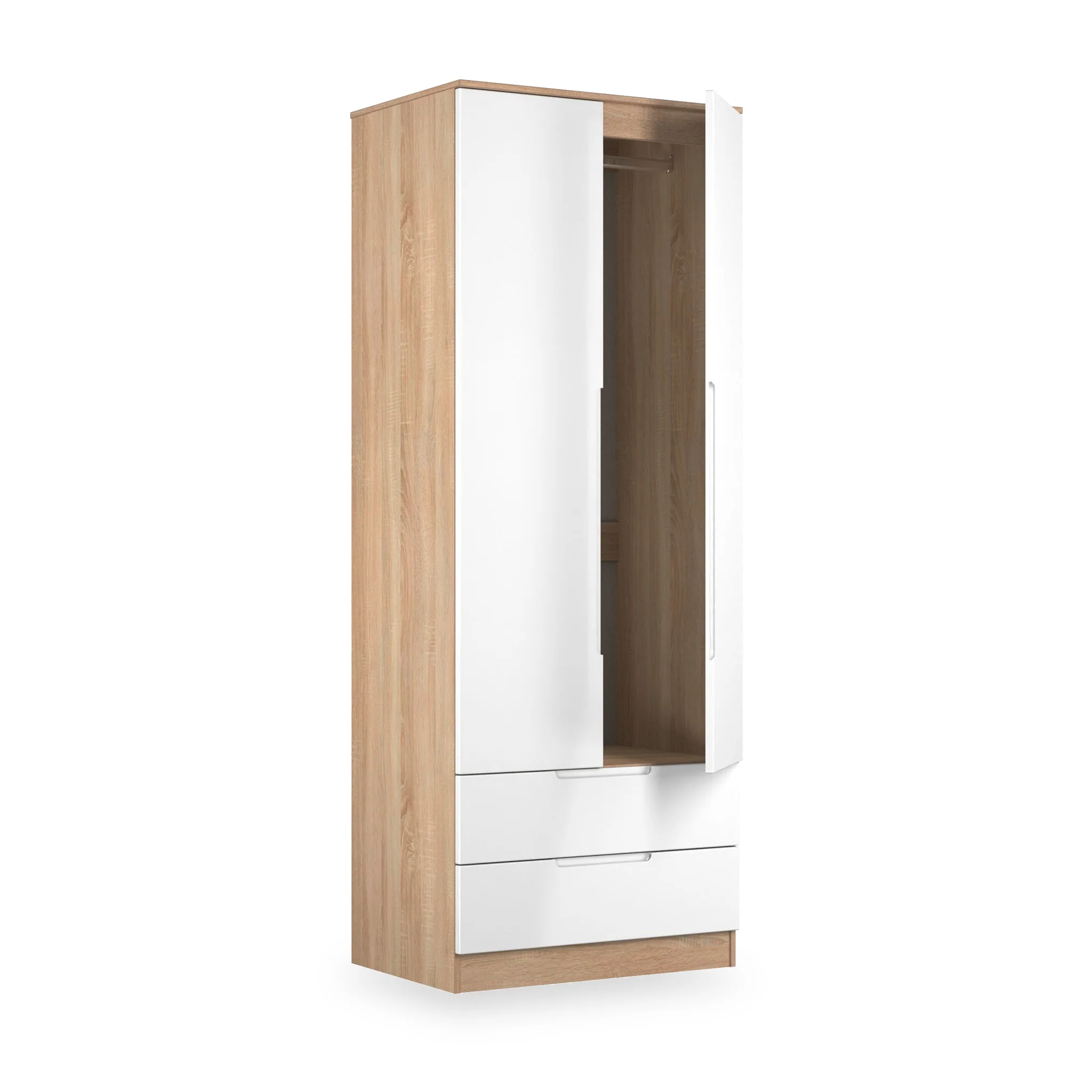 Henshaw 2 Drawer Double Wardrobe - Image 18