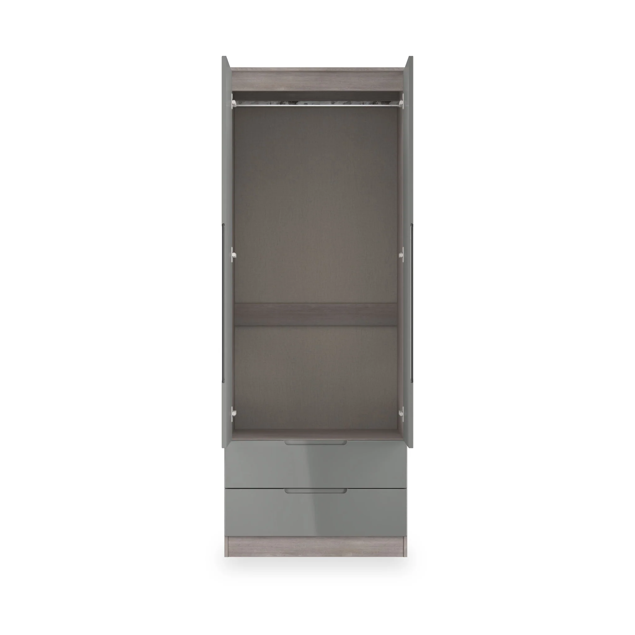 Henshaw 2 Drawer Double Wardrobe - Image 25